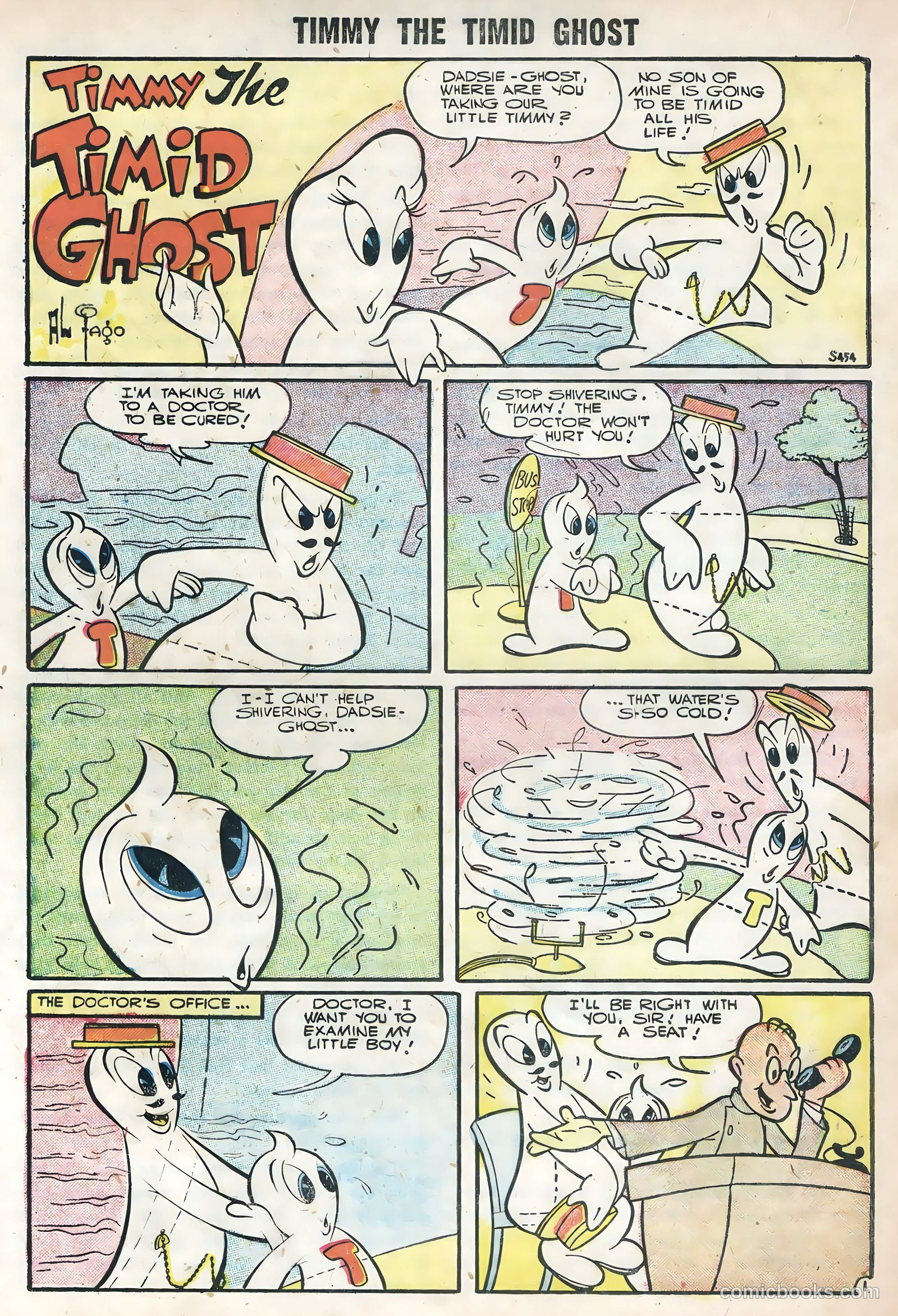 Timmy the Timid Ghost #3 (1956) — page 18 of 36