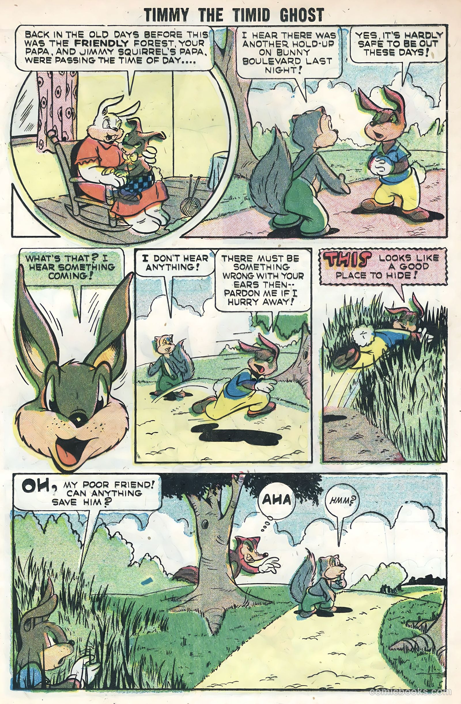 Timmy the Timid Ghost #3 (1956) — page 25 of 36