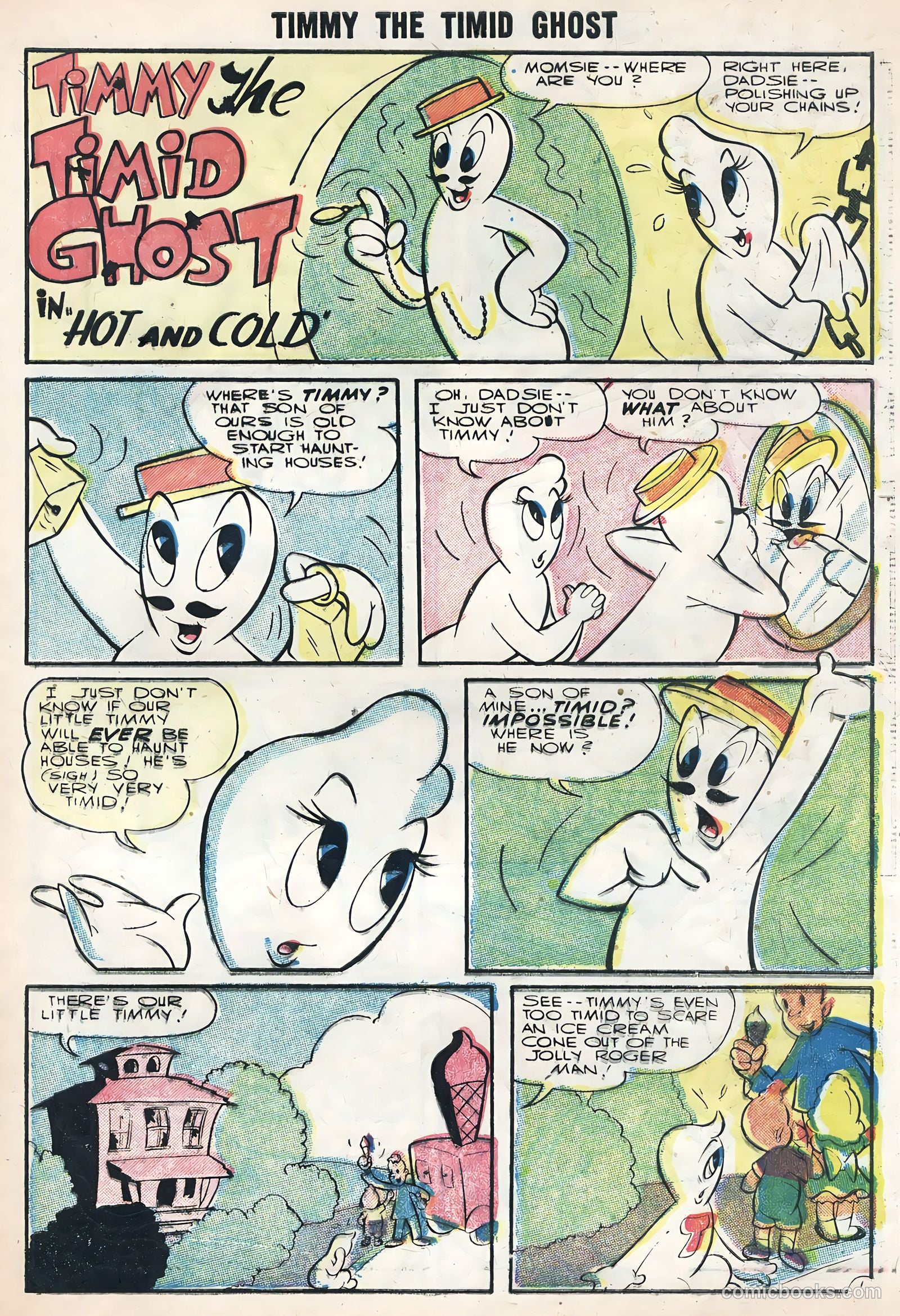 Timmy the Timid Ghost #3 (1956) — page 29 of 36