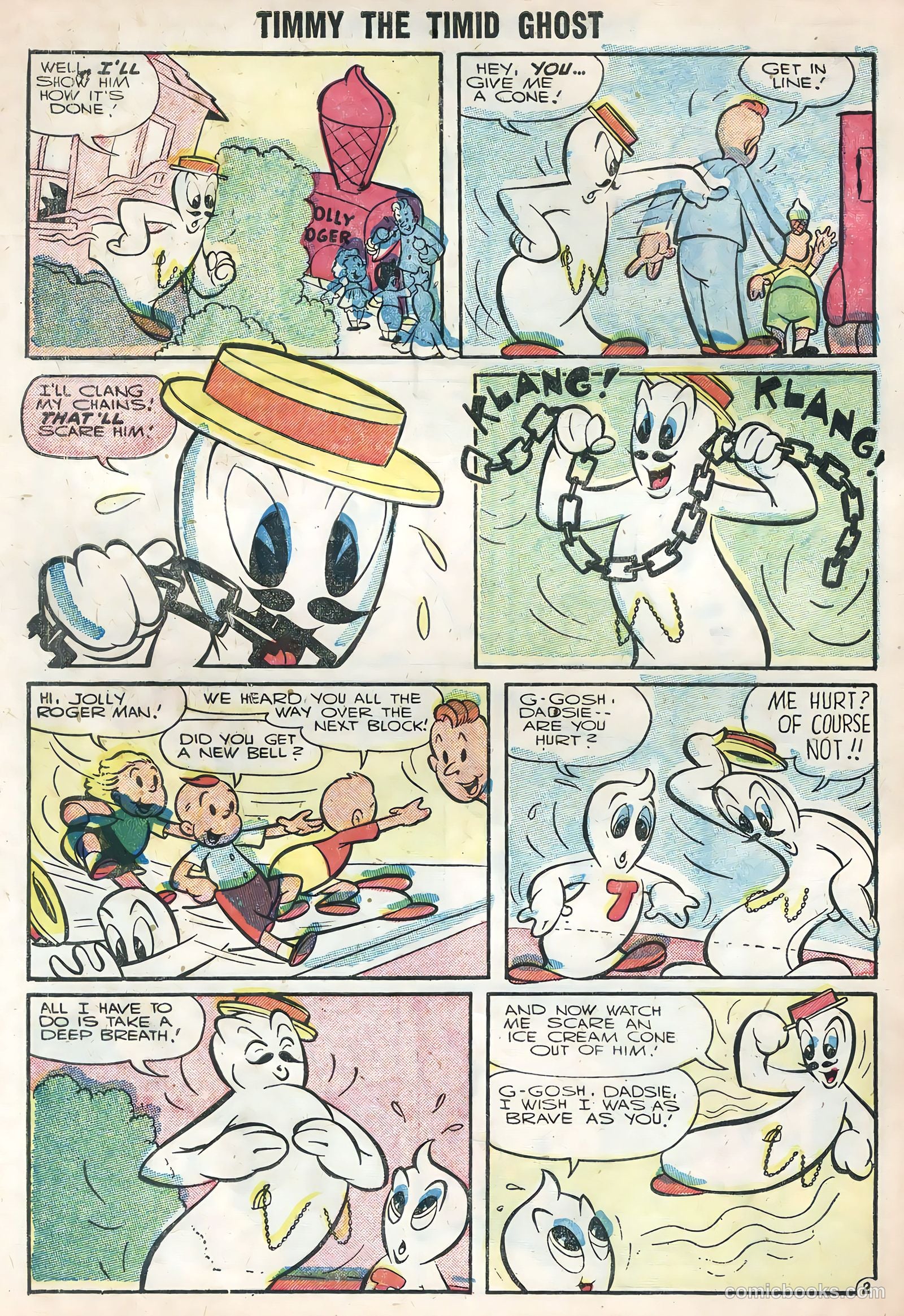 Timmy the Timid Ghost #3 (1956) — page 30 of 36