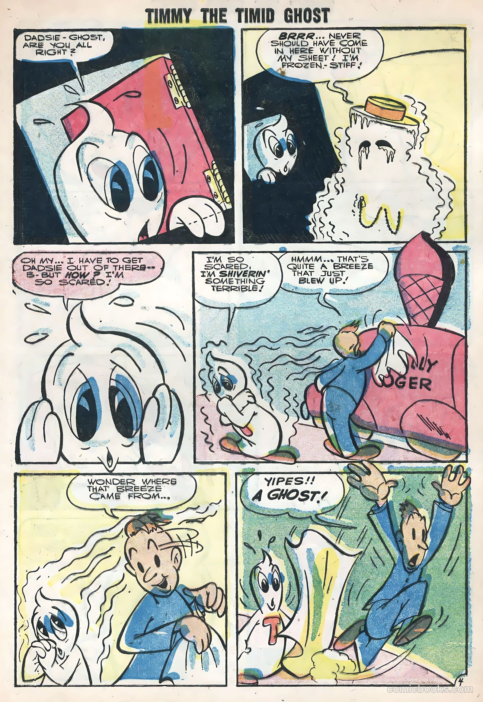 Timmy the Timid Ghost #3 (1956) — page 32 of 36