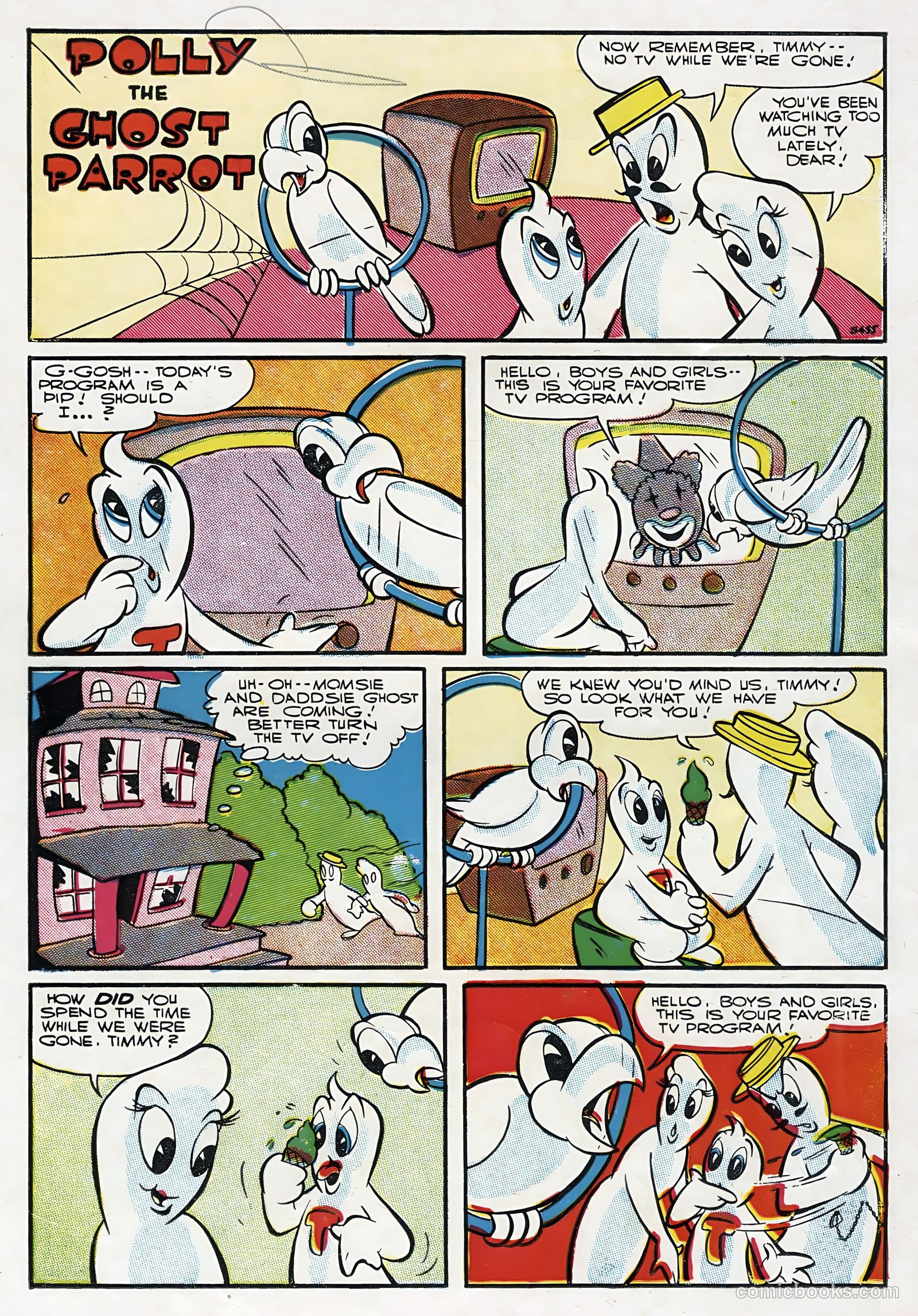 Timmy the Timid Ghost #3 (1956) — page 36 of 36