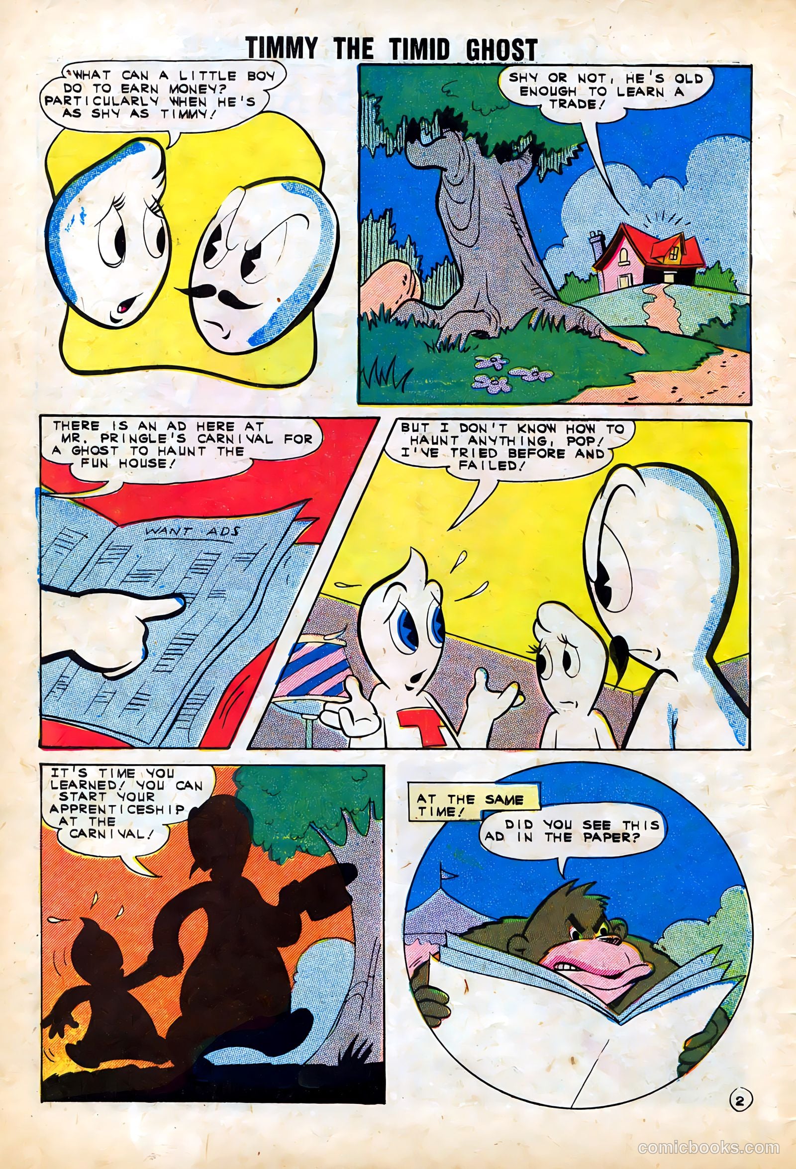 Timmy the Timid Ghost #30 (1961) — page 4 of 36