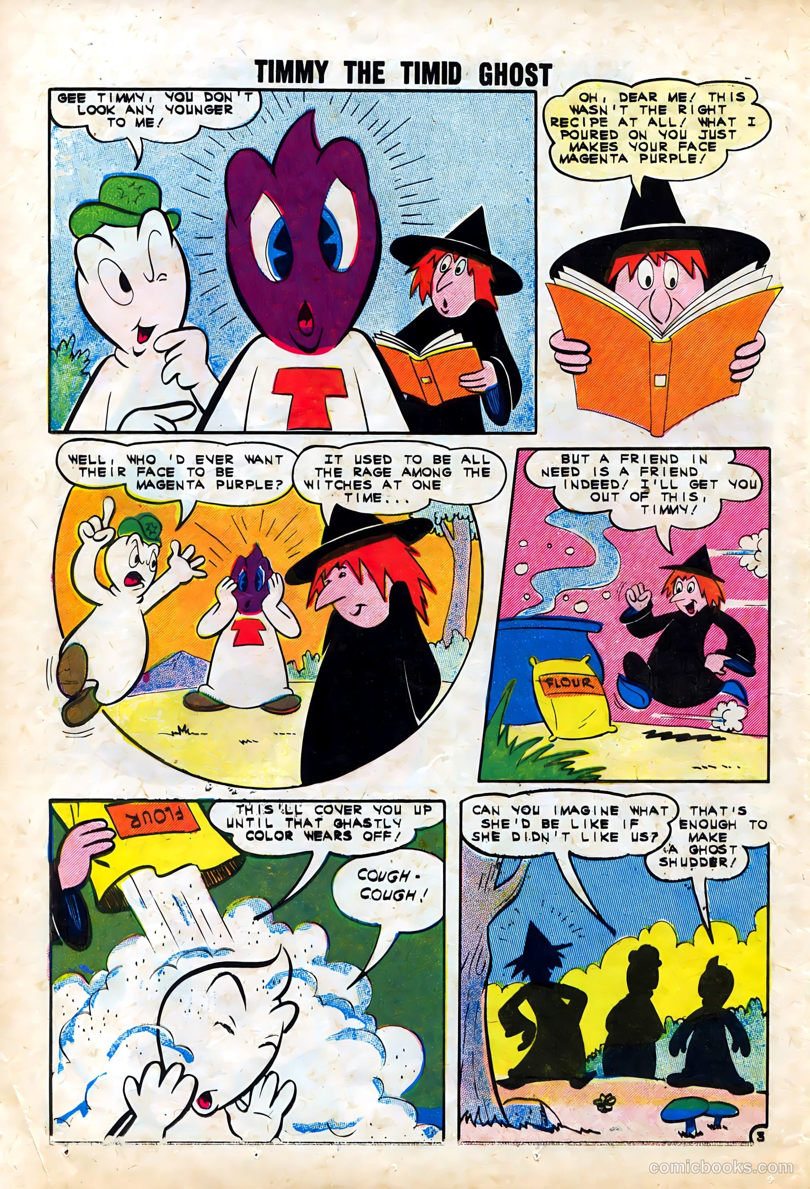Timmy the Timid Ghost #30 (1961) — page 24 of 36