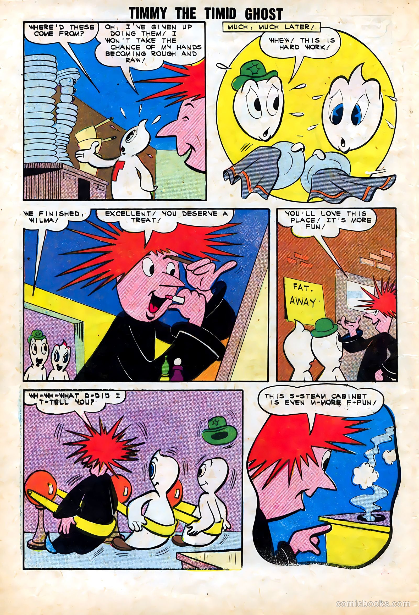 Timmy the Timid Ghost #30 (1961) — page 28 of 36