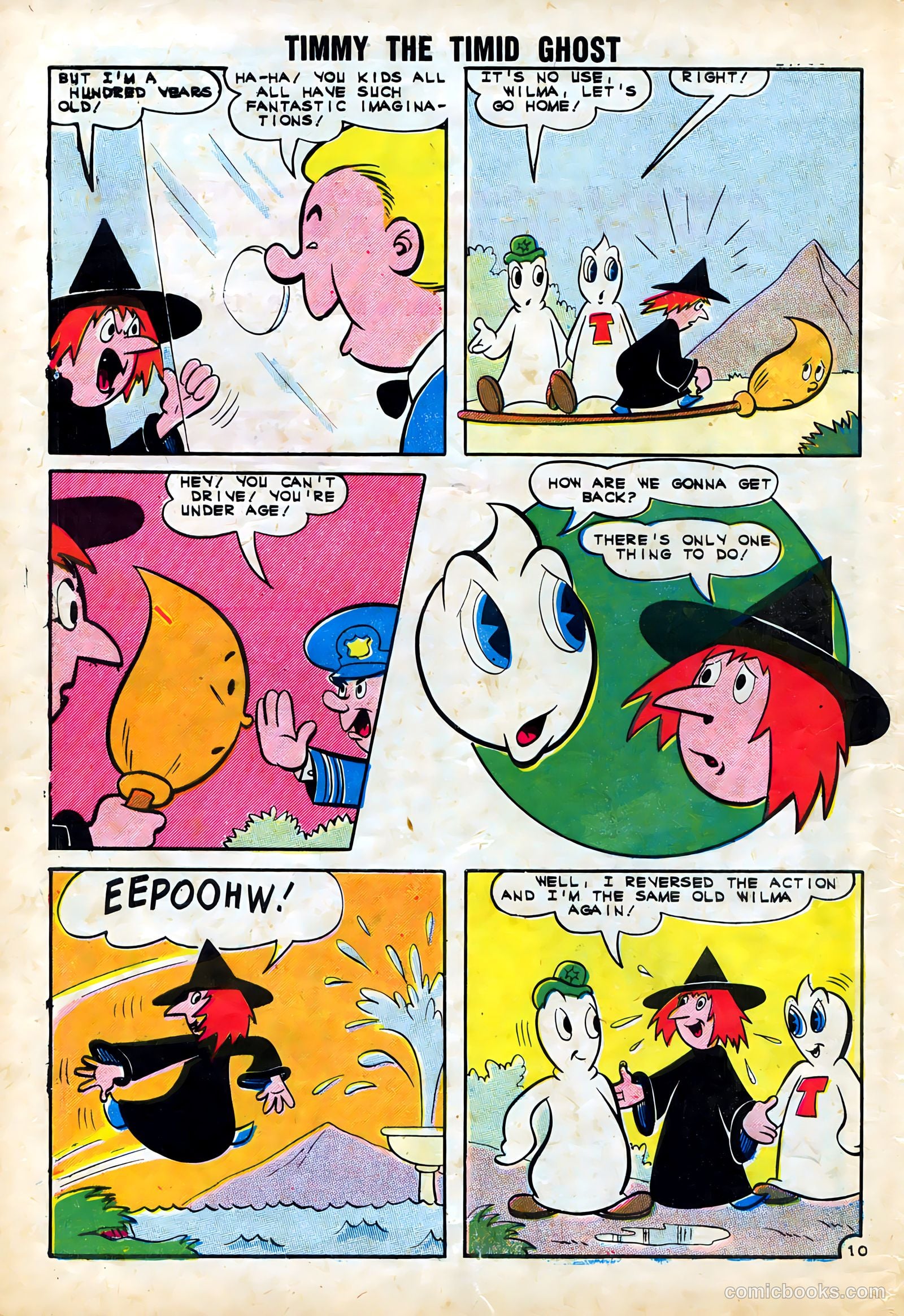 Timmy the Timid Ghost #30 (1961) — page 32 of 36