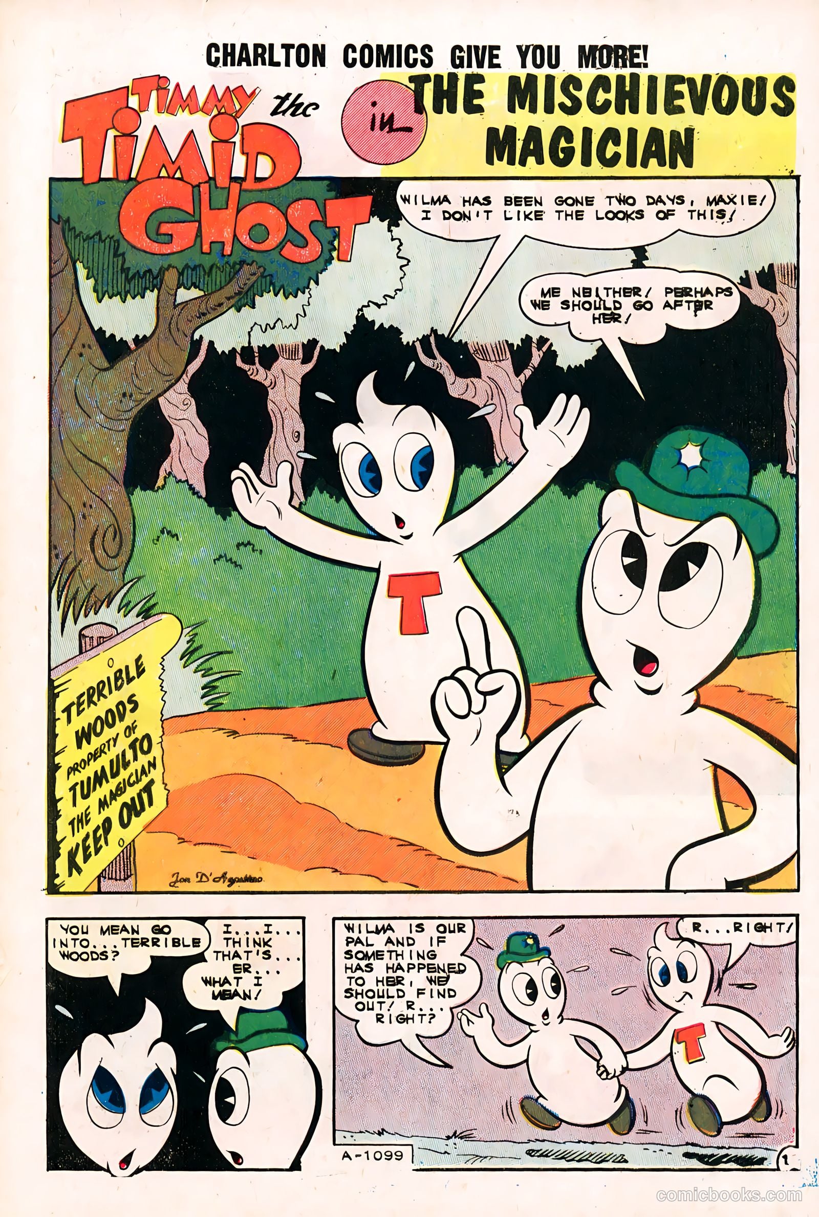 Timmy the Timid Ghost #31 (1967) — page 3 of 36