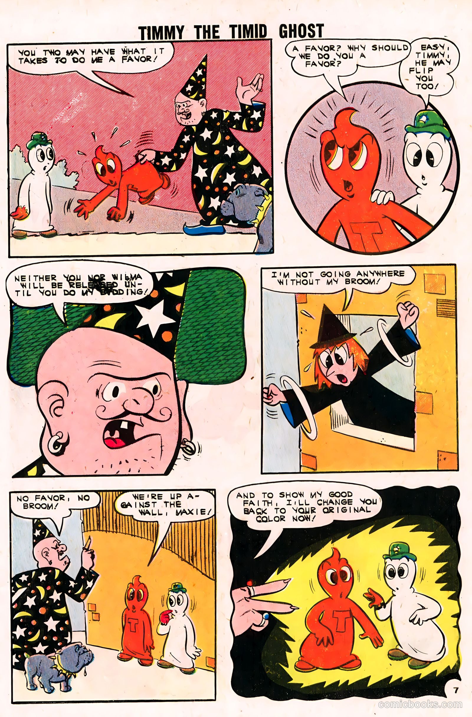 Timmy the Timid Ghost #31 (1967) — page 10 of 36
