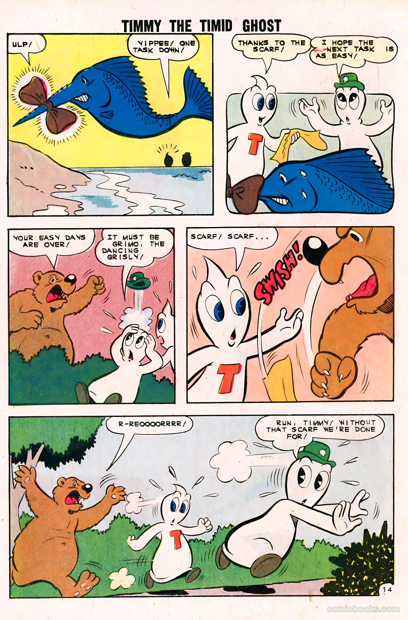 Timmy the Timid Ghost #31 (1967) — page 18 of 36