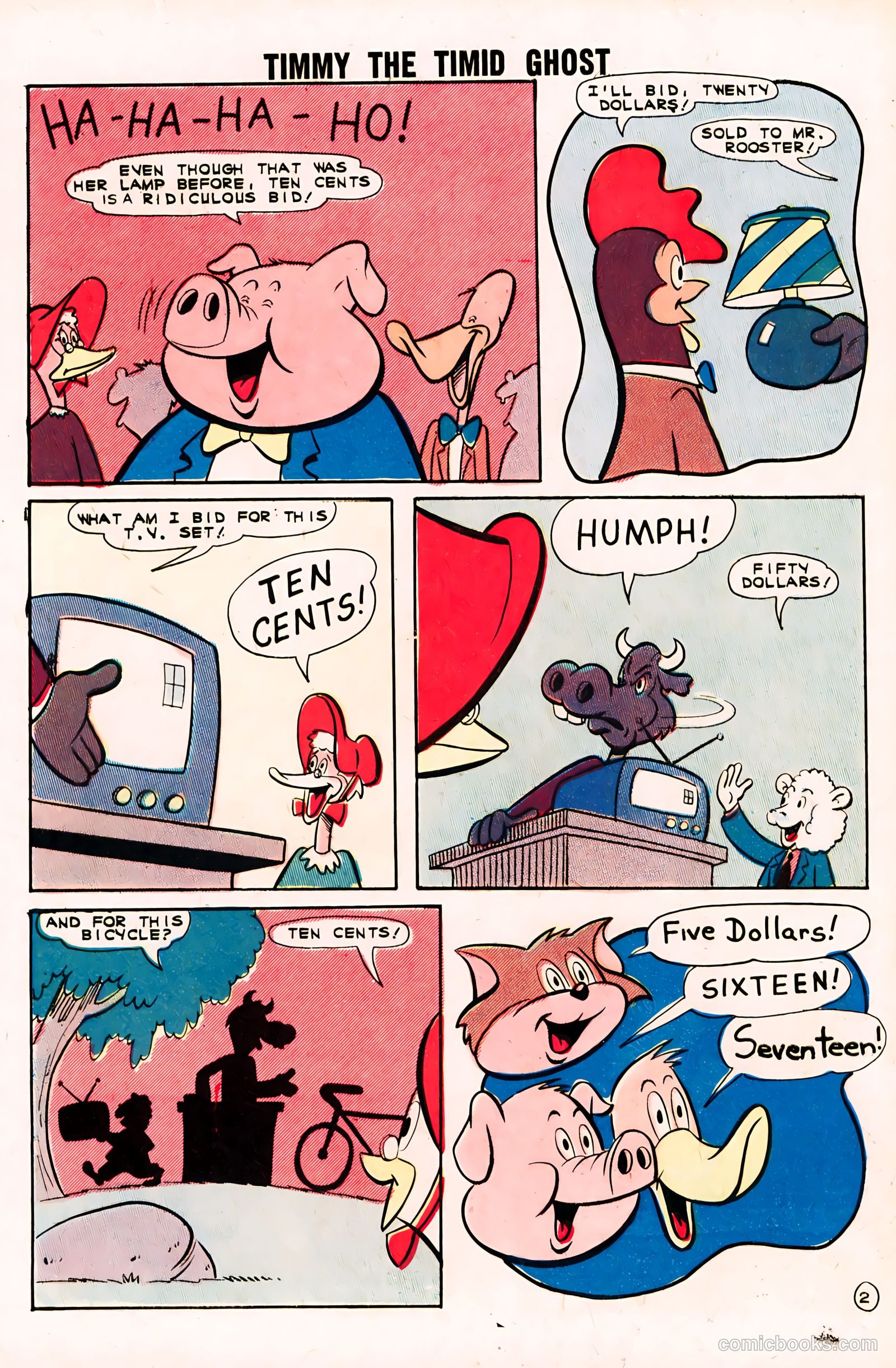 Timmy the Timid Ghost #31 (1967) — page 32 of 36