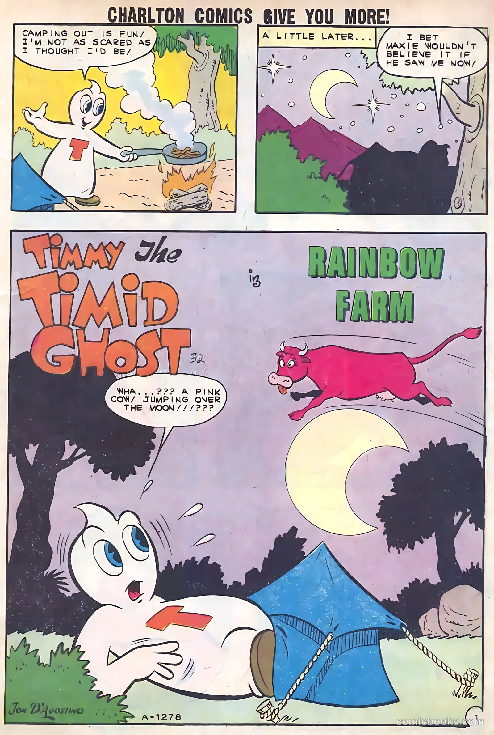 Timmy the Timid Ghost #32 (1962) — page 3 of 36