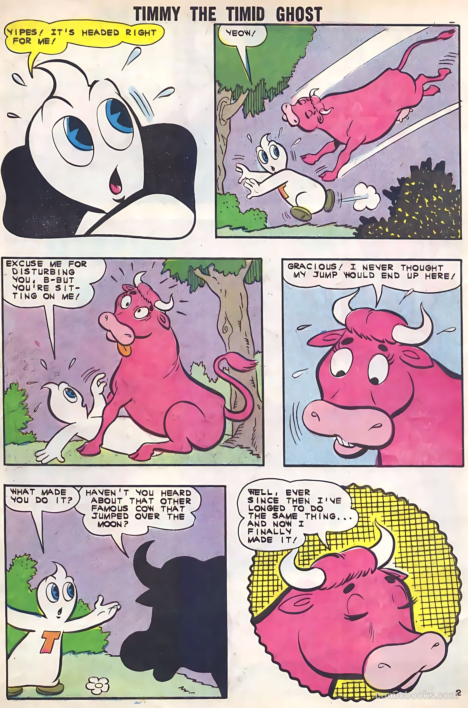 Timmy the Timid Ghost #32 (1962) — page 4 of 36