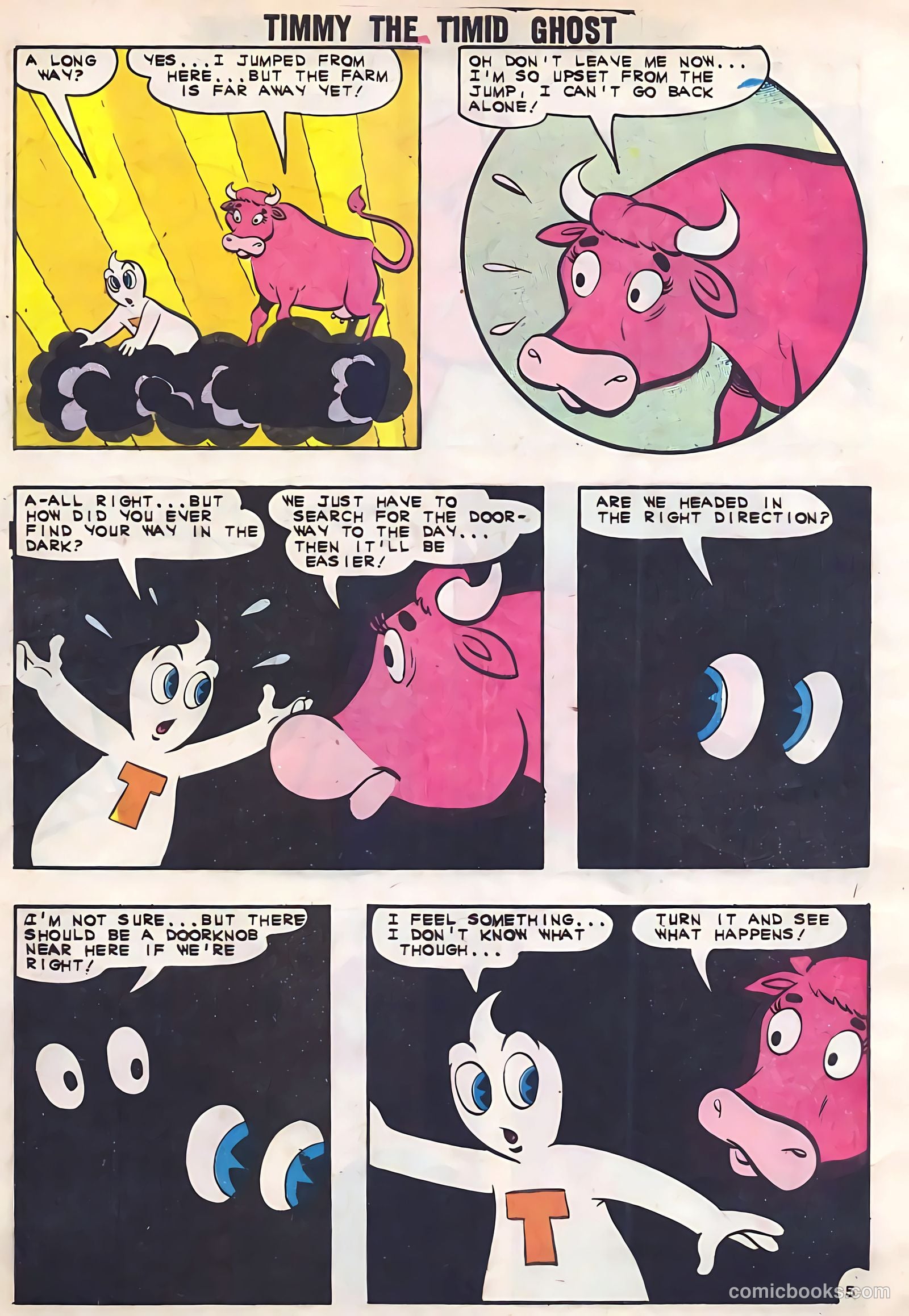 Timmy the Timid Ghost #32 (1962) — page 8 of 36