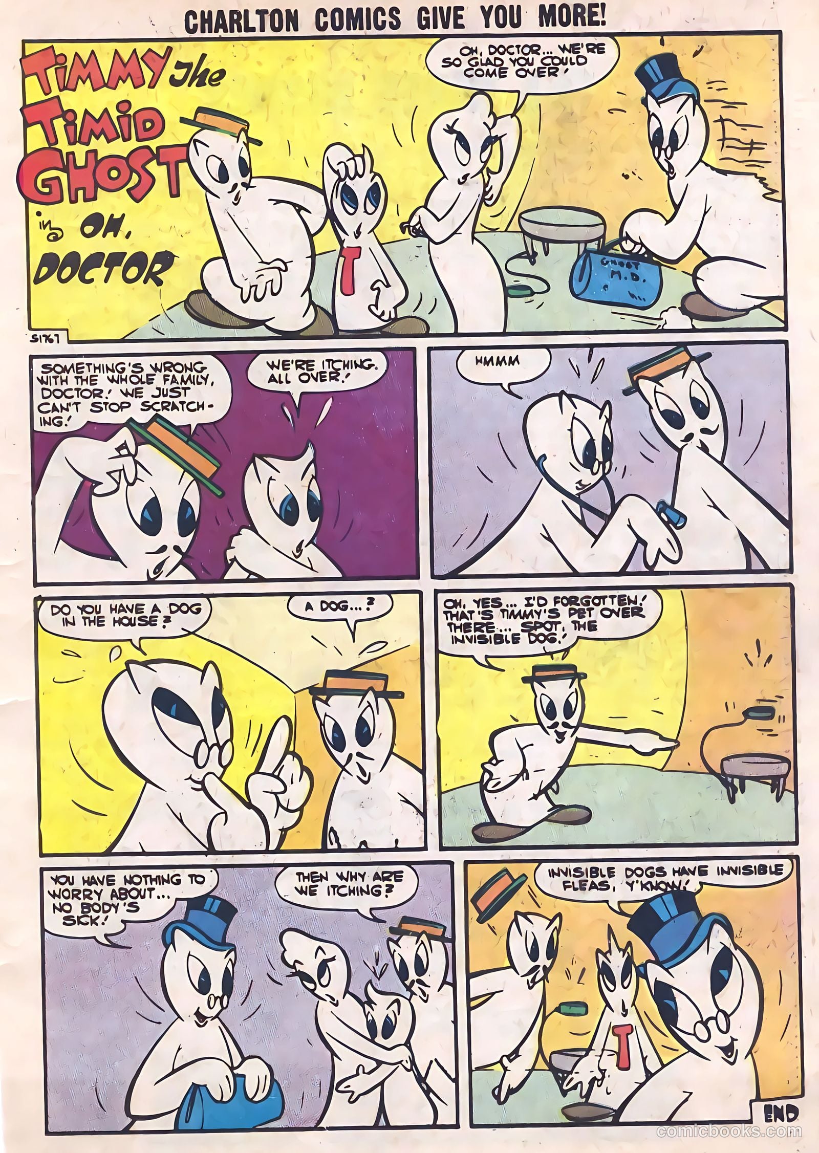 Timmy the Timid Ghost #32 (1962) — page 19 of 36