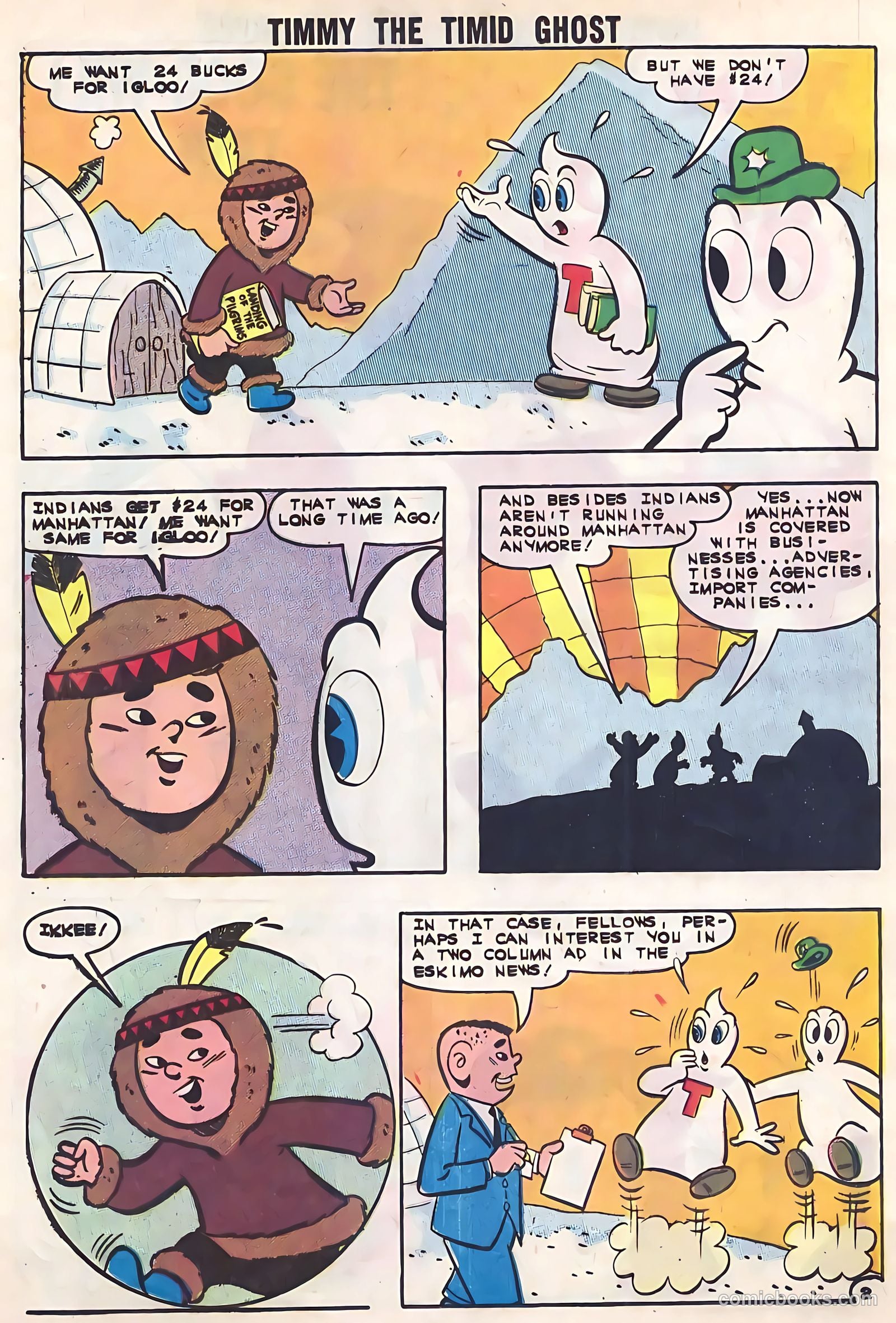 Timmy the Timid Ghost #32 (1962) — page 24 of 36