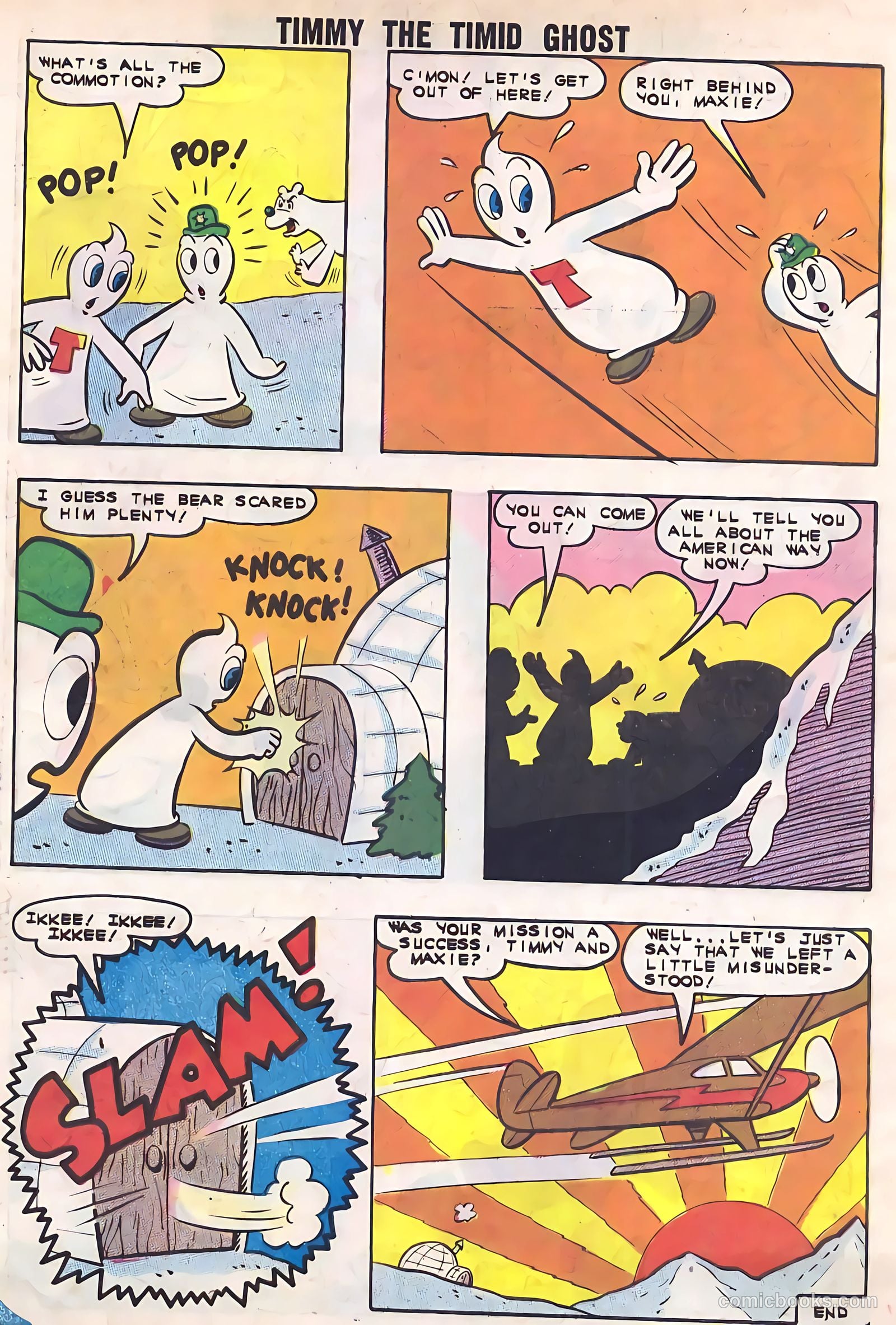 Timmy the Timid Ghost #32 (1962) — page 28 of 36