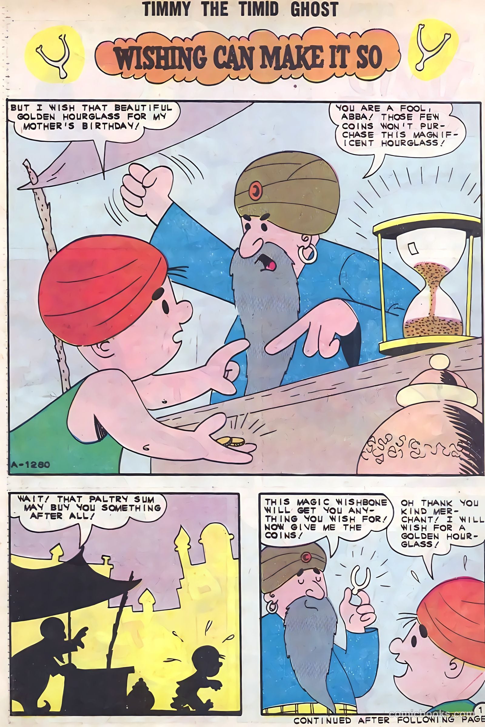 Timmy the Timid Ghost #32 (1962) — page 30 of 36