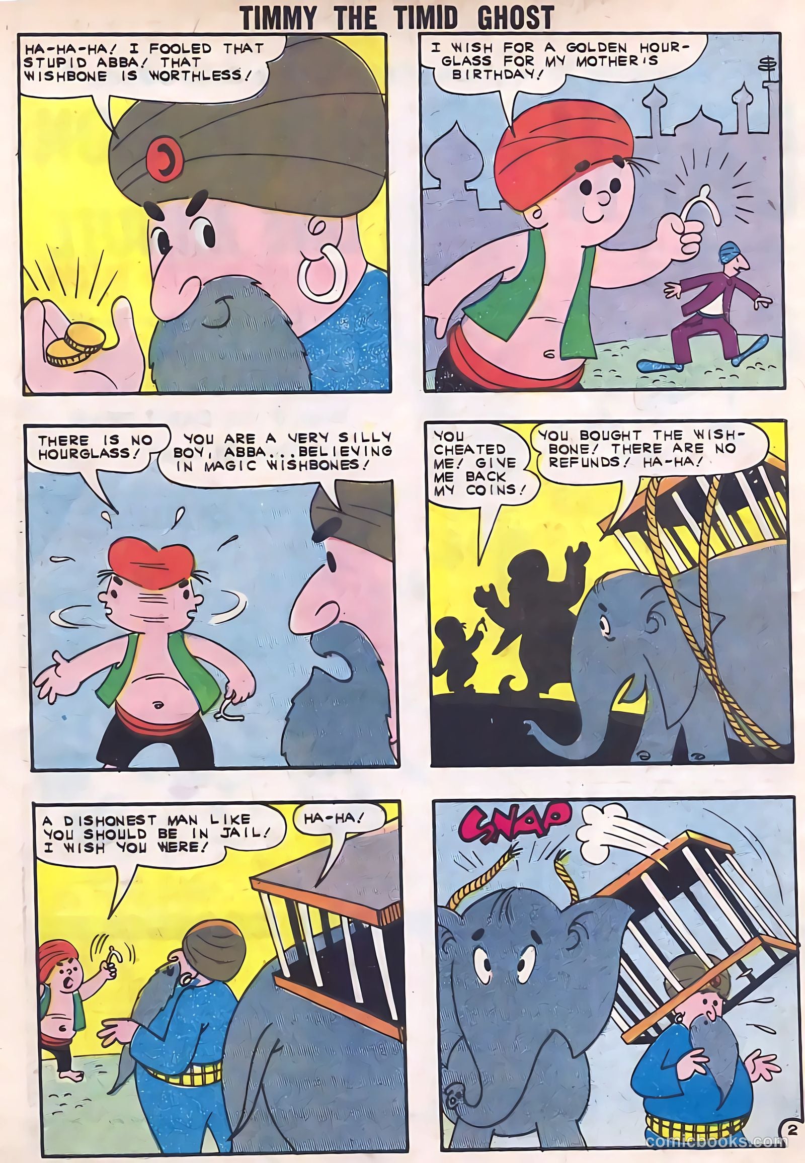 Timmy the Timid Ghost #32 (1962) — page 32 of 36