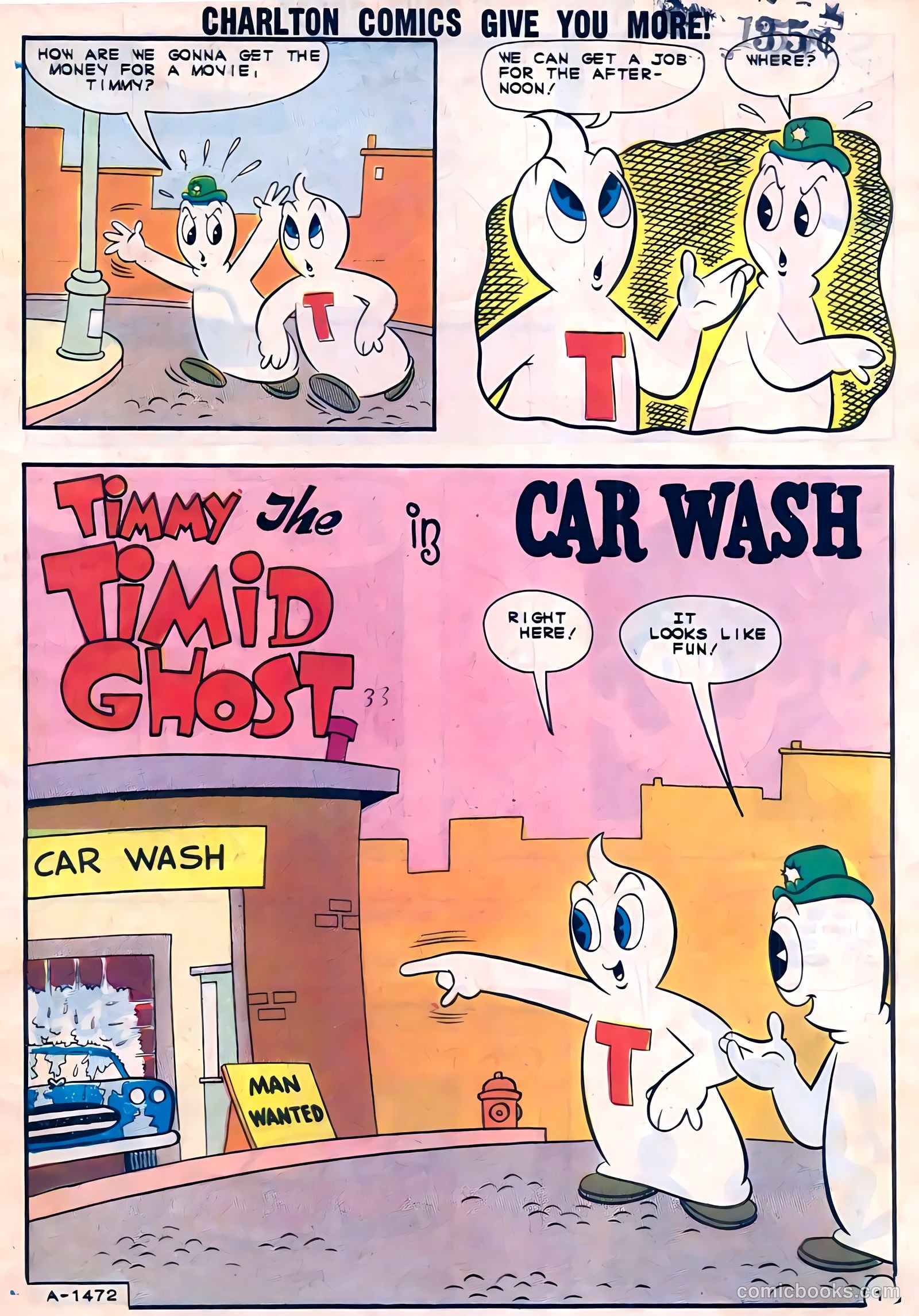 Timmy the Timid Ghost #33 (1962) — page 3 of 36