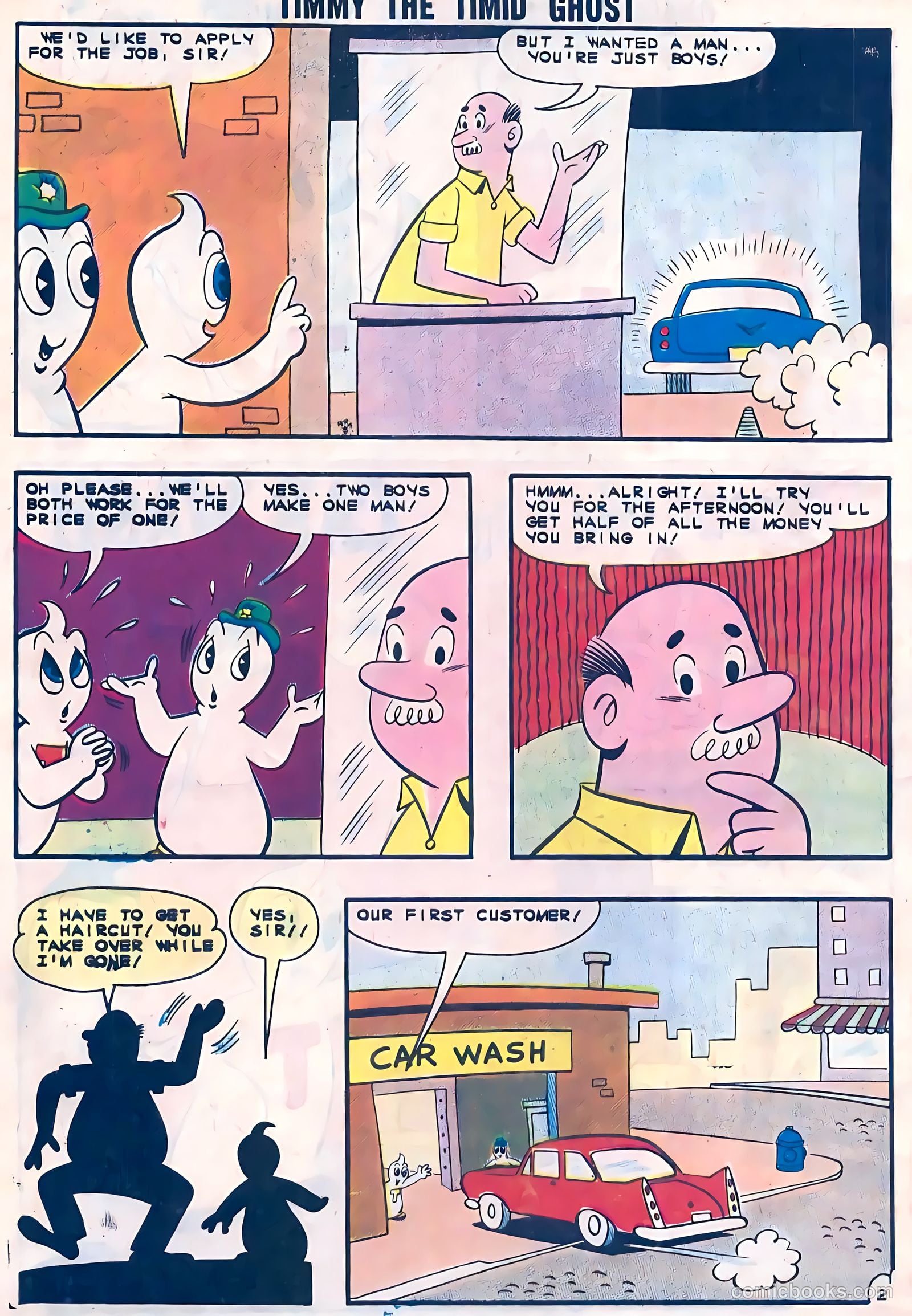 Timmy the Timid Ghost #33 (1962) — page 4 of 36