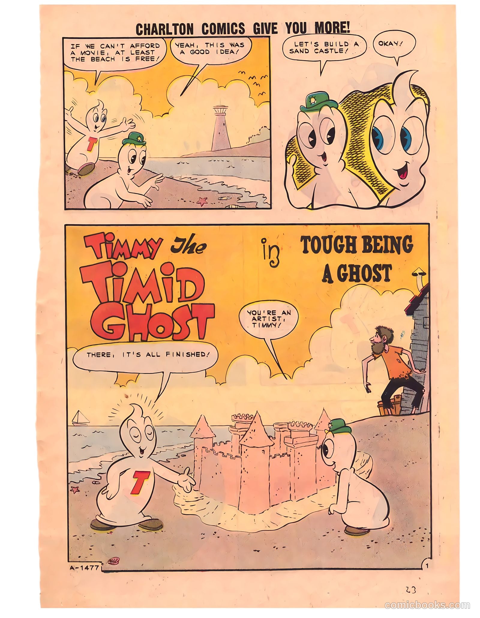 Timmy the Timid Ghost #33 (1962) — page 23 of 36
