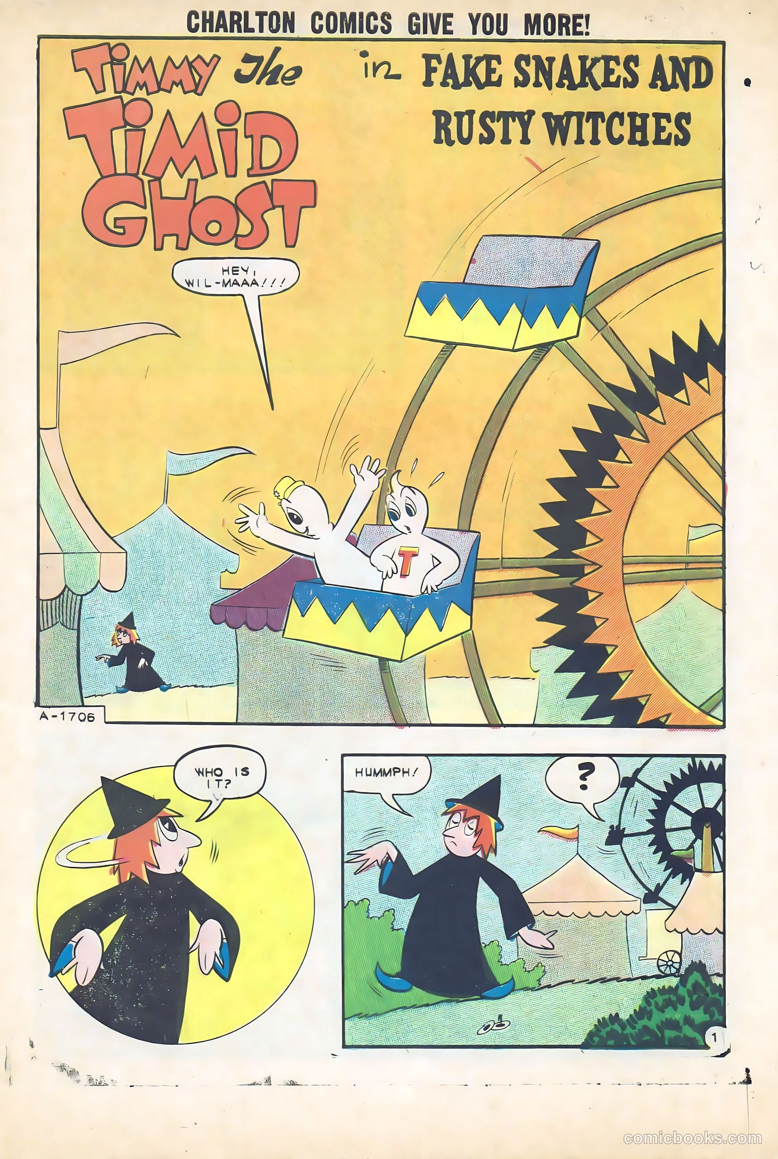 Timmy the Timid Ghost #34 (1962) — page 3 of 36