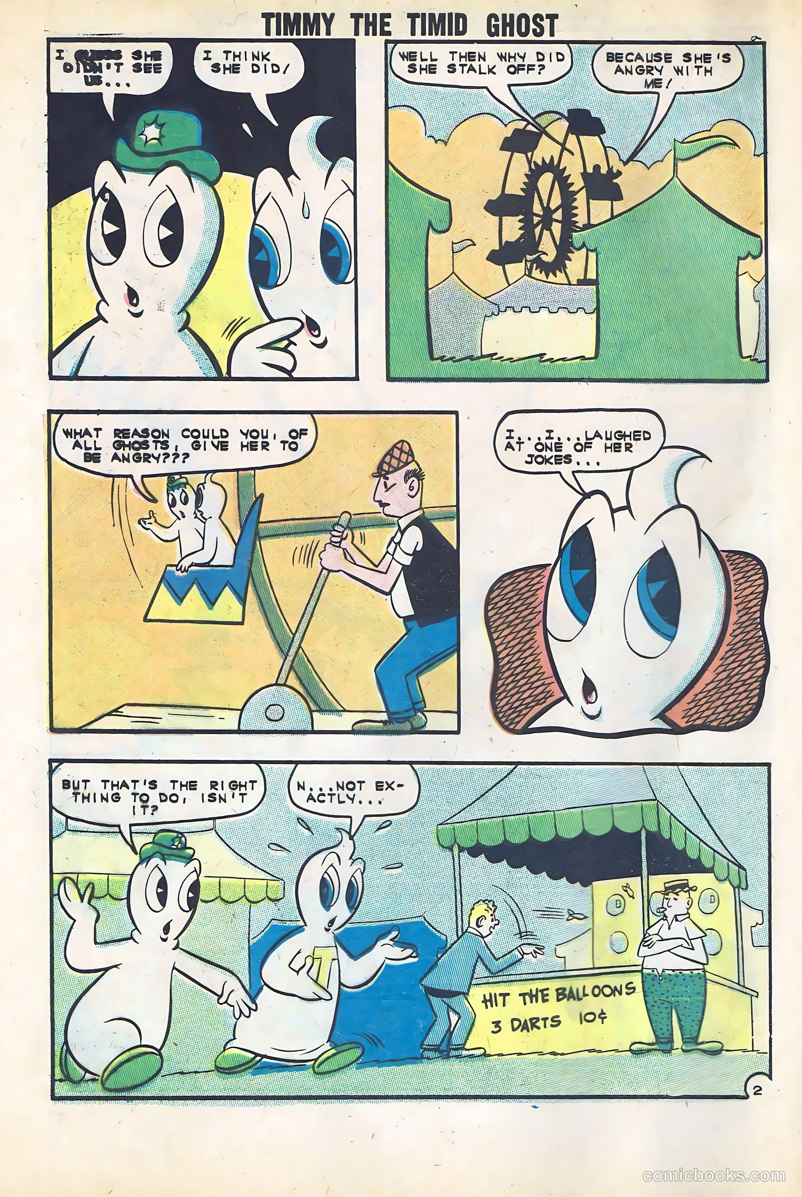 Timmy the Timid Ghost #34 (1962) — page 4 of 36