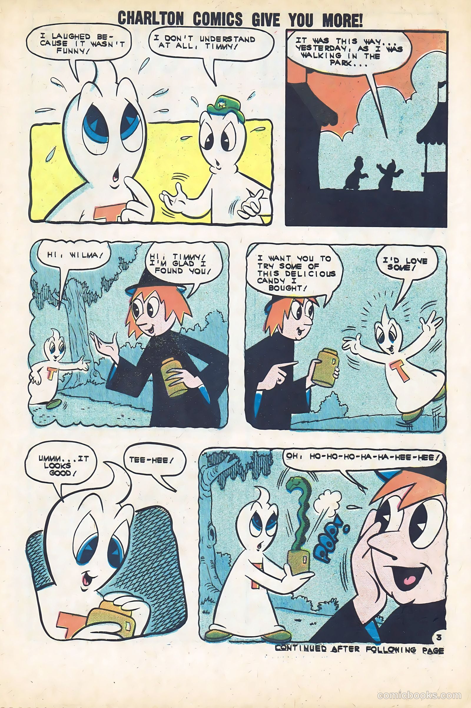 Timmy the Timid Ghost #34 (1962) — page 5 of 36