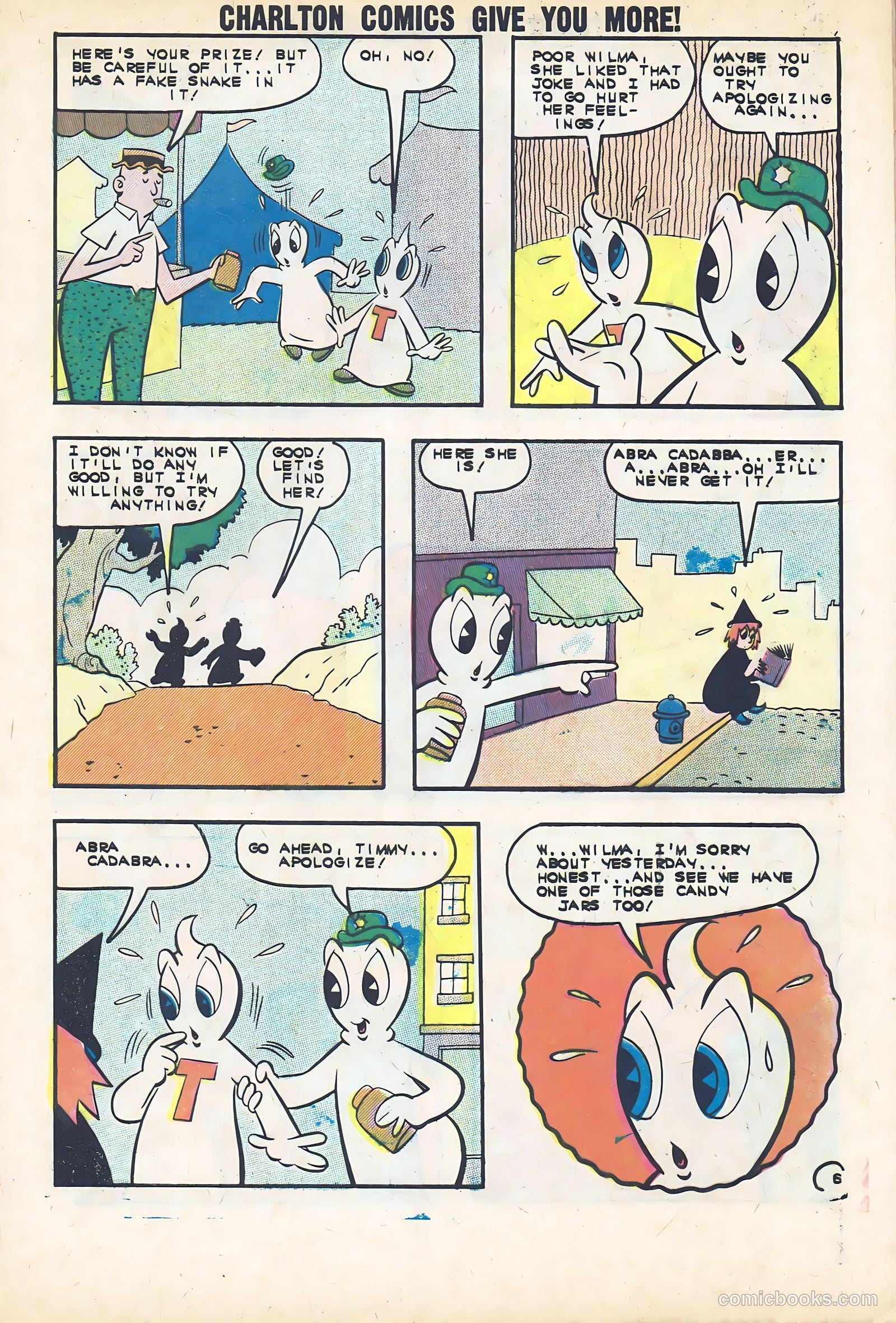 Timmy the Timid Ghost #34 (1962) — page 9 of 36