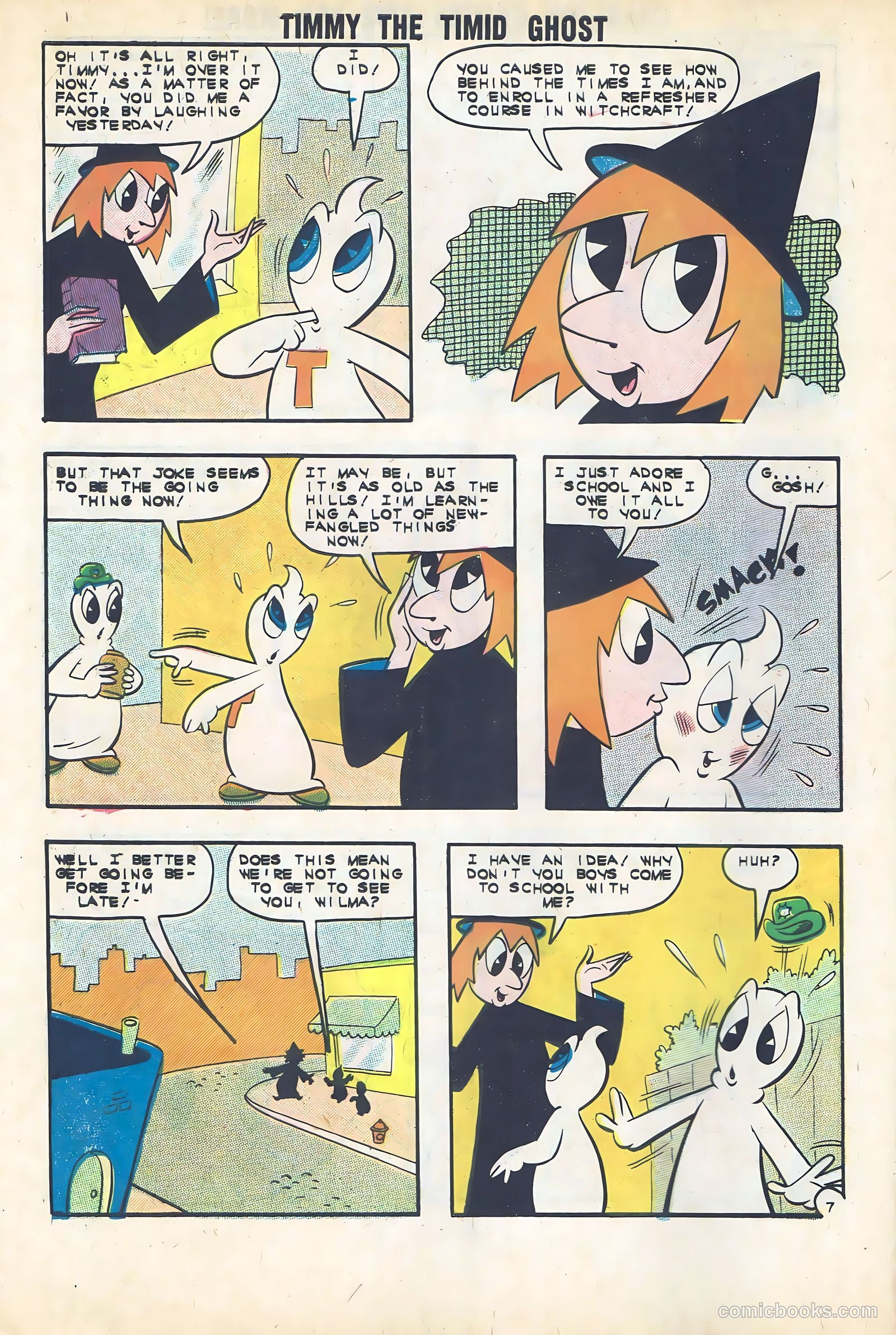 Timmy the Timid Ghost #34 (1962) — page 10 of 36