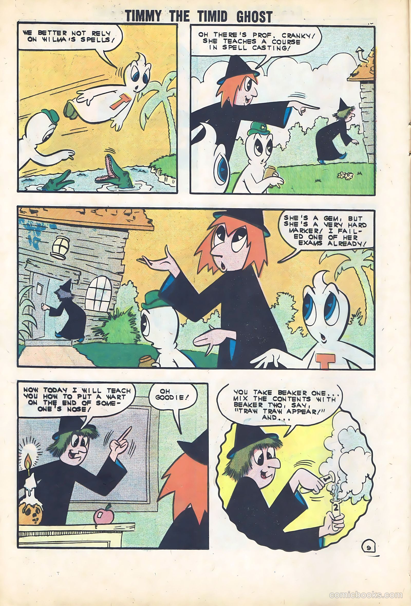 Timmy the Timid Ghost #34 (1962) — page 12 of 36