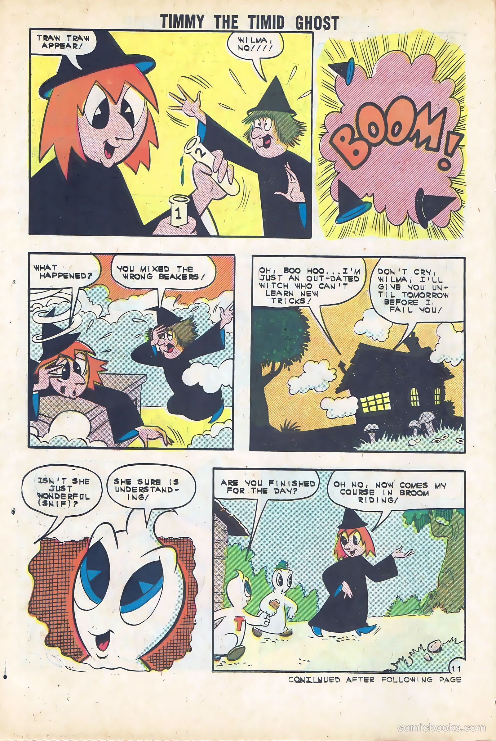 Timmy the Timid Ghost #34 (1962) — page 14 of 36