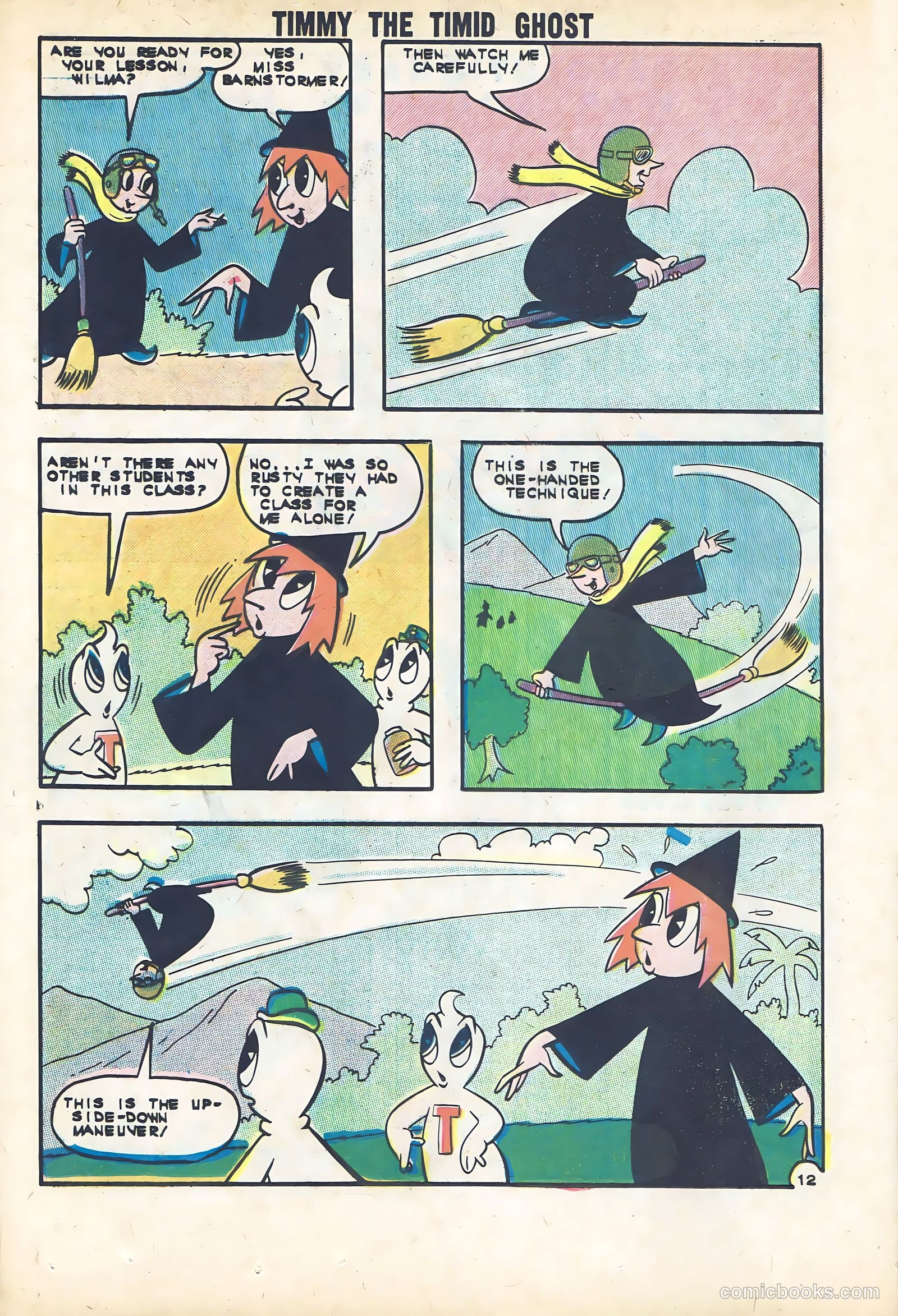 Timmy the Timid Ghost #34 (1962) — page 16 of 36