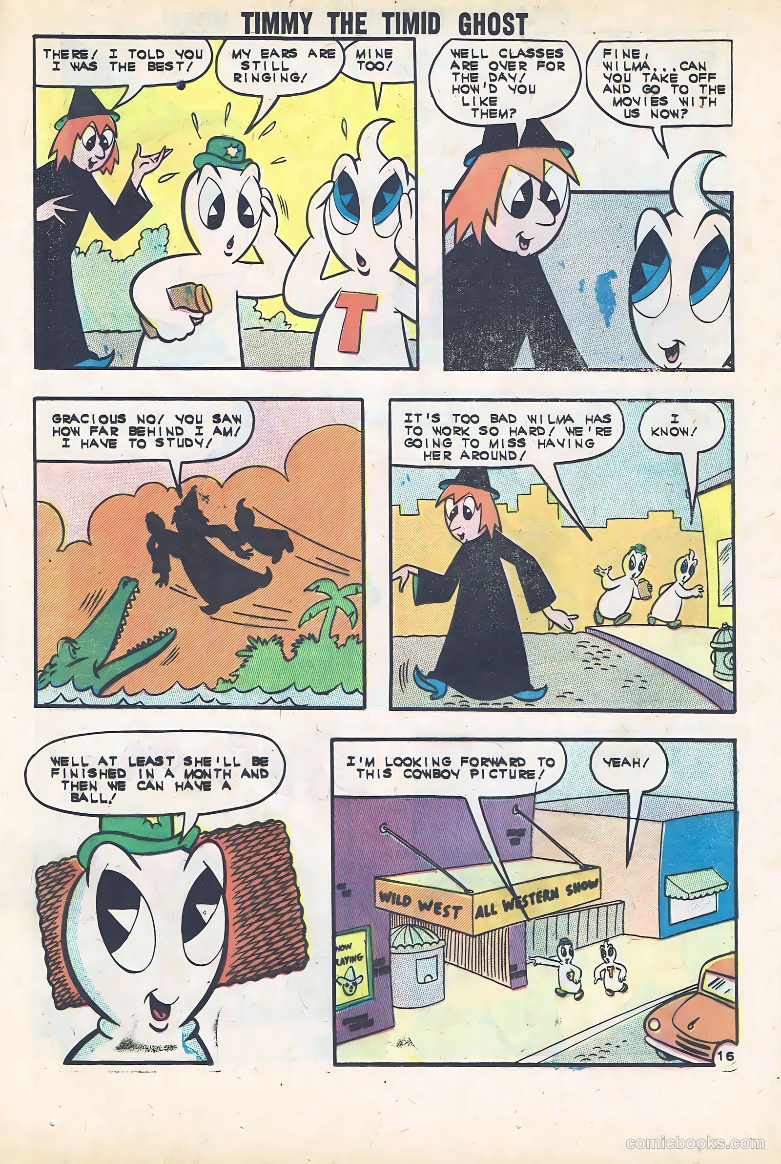 Timmy the Timid Ghost #34 (1962) — page 20 of 36