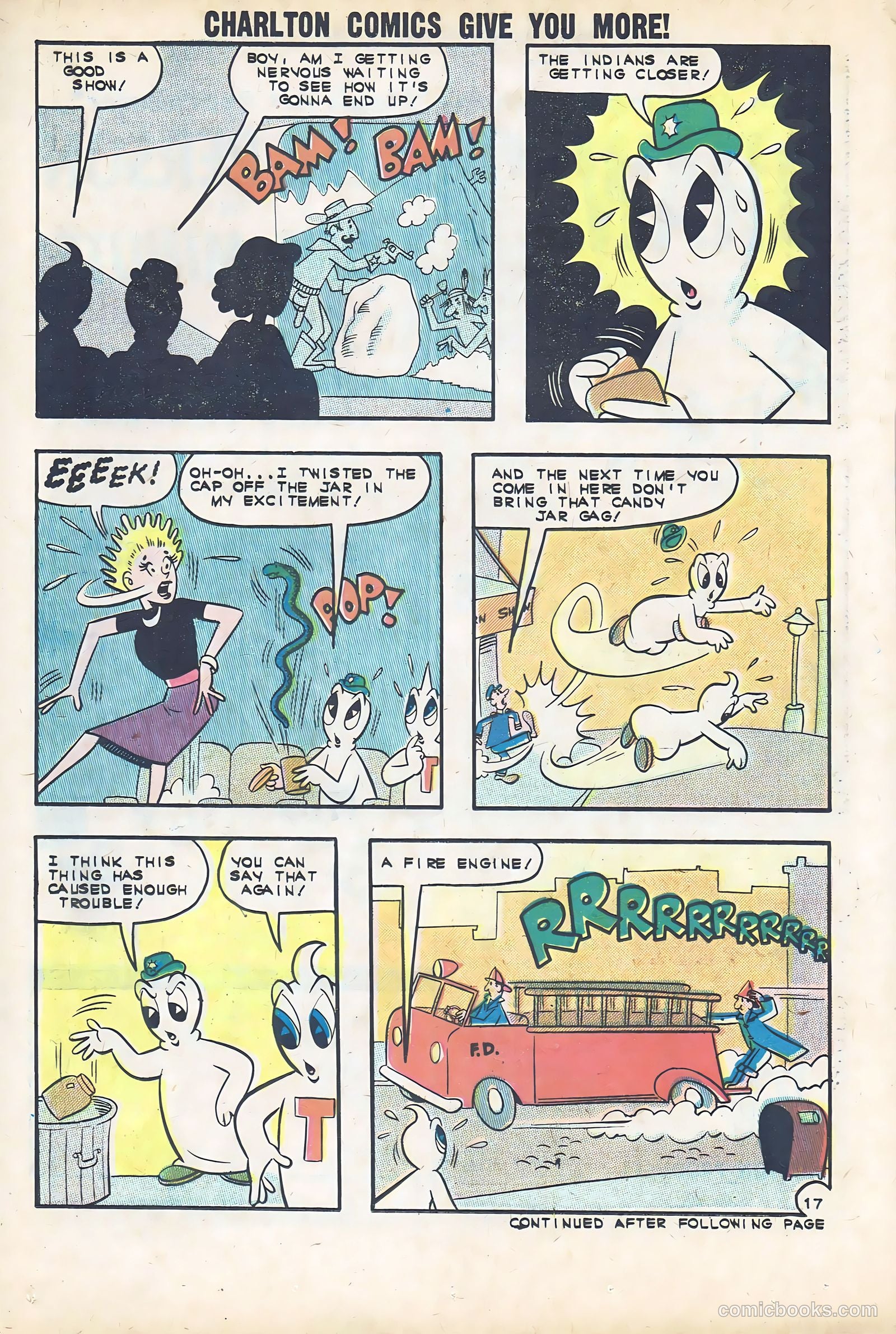 Timmy the Timid Ghost #34 (1962) — page 21 of 36