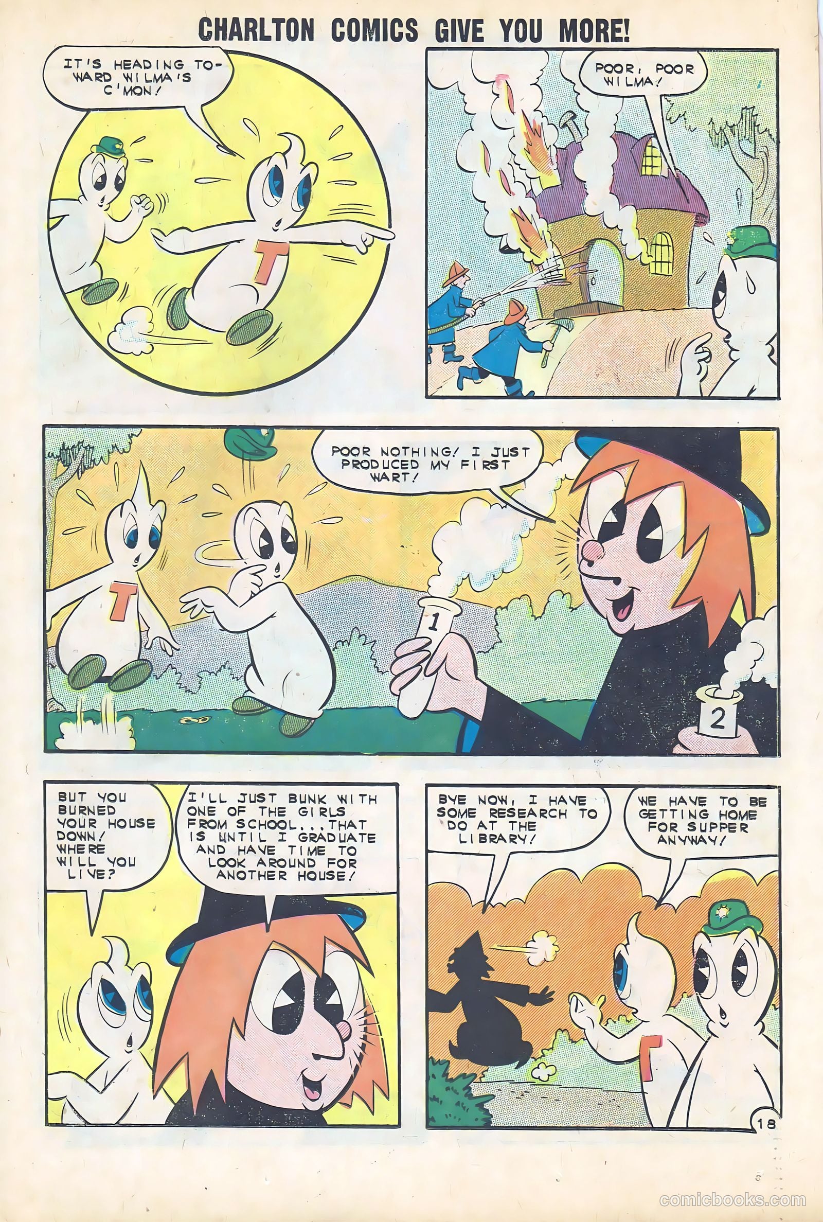 Timmy the Timid Ghost #34 (1962) — page 23 of 36