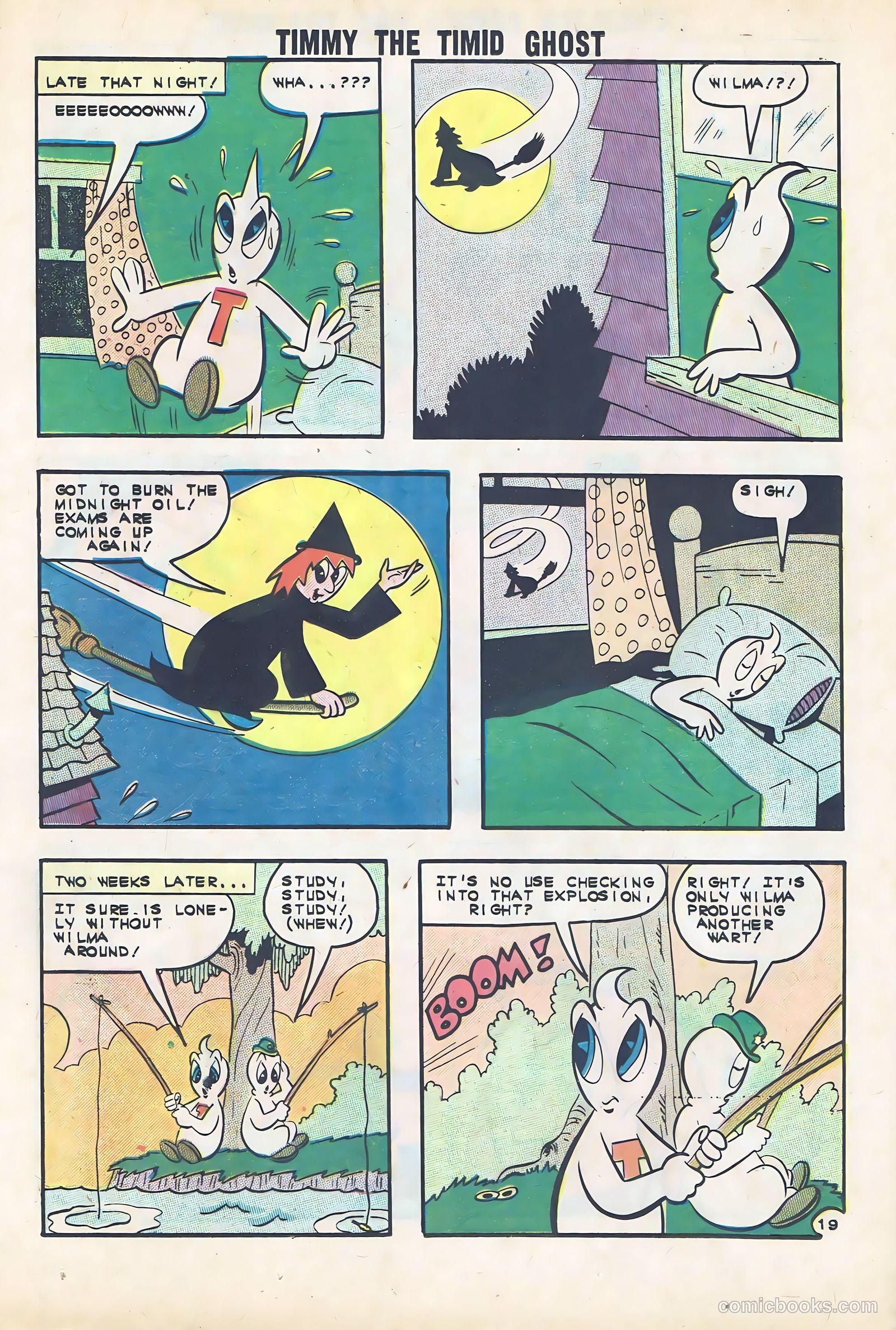 Timmy the Timid Ghost #34 (1962) — page 24 of 36