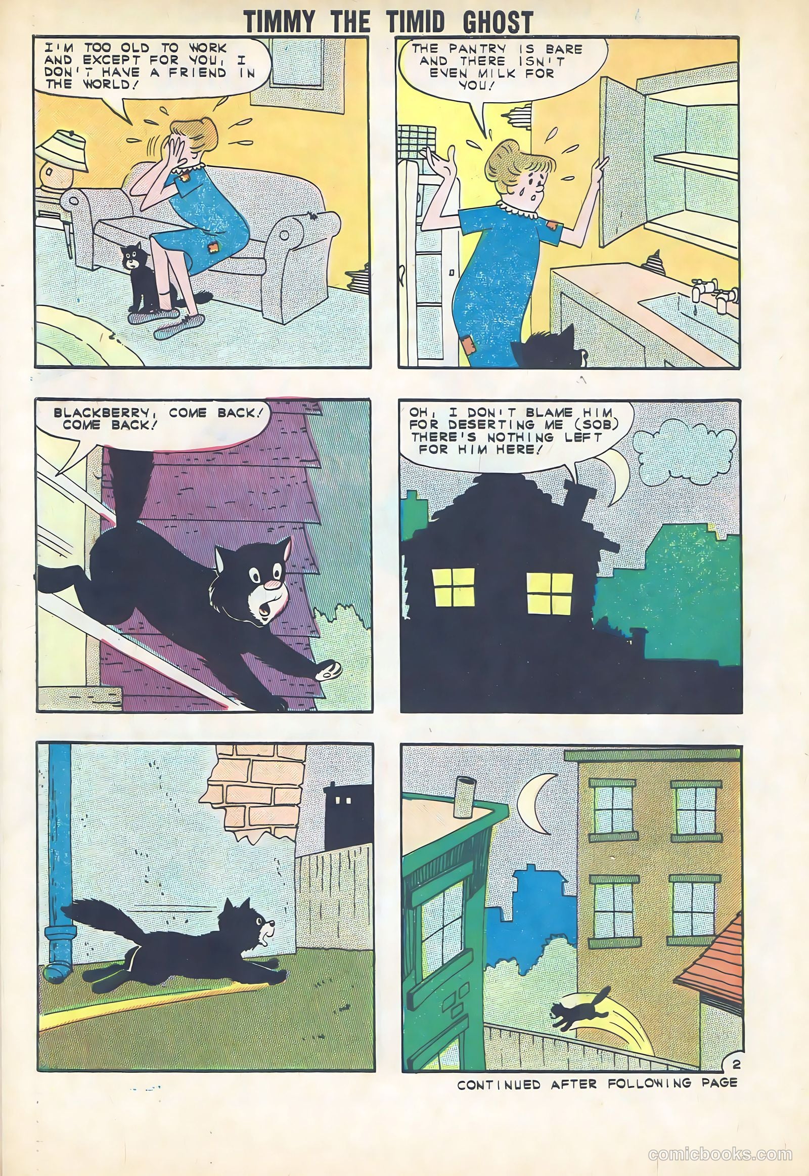 Timmy the Timid Ghost #34 (1962) — page 30 of 36
