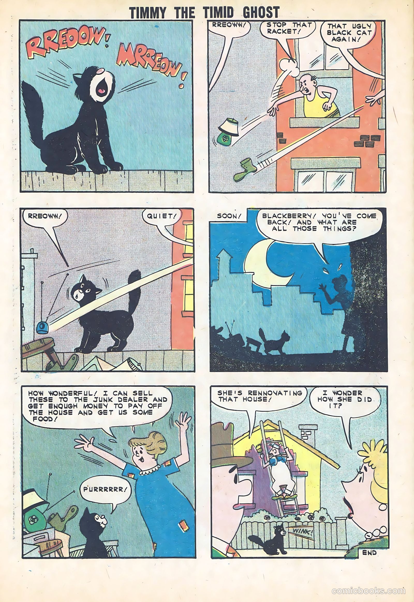 Timmy the Timid Ghost #34 (1962) — page 32 of 36