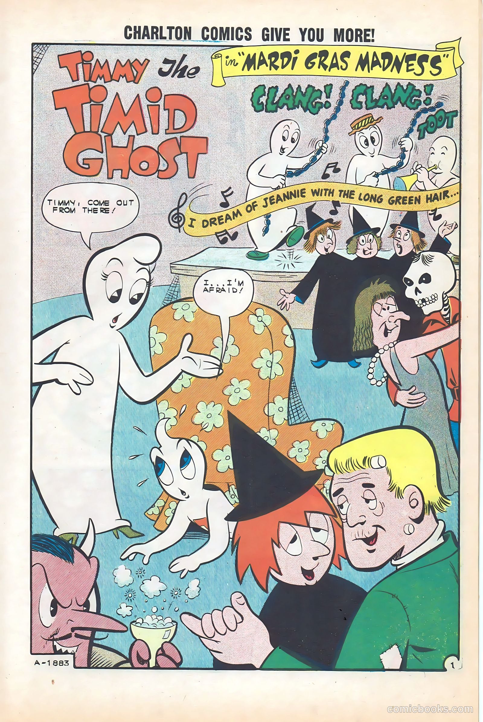 Timmy the Timid Ghost #35 (1962) — page 3 of 36