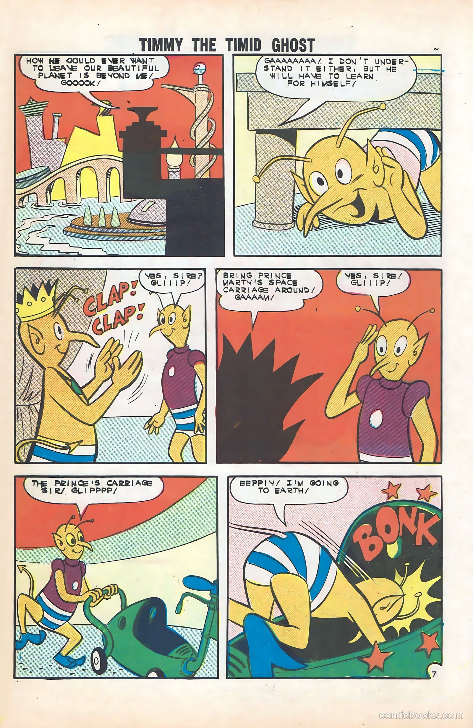 Timmy the Timid Ghost #35 (1962) — page 10 of 36