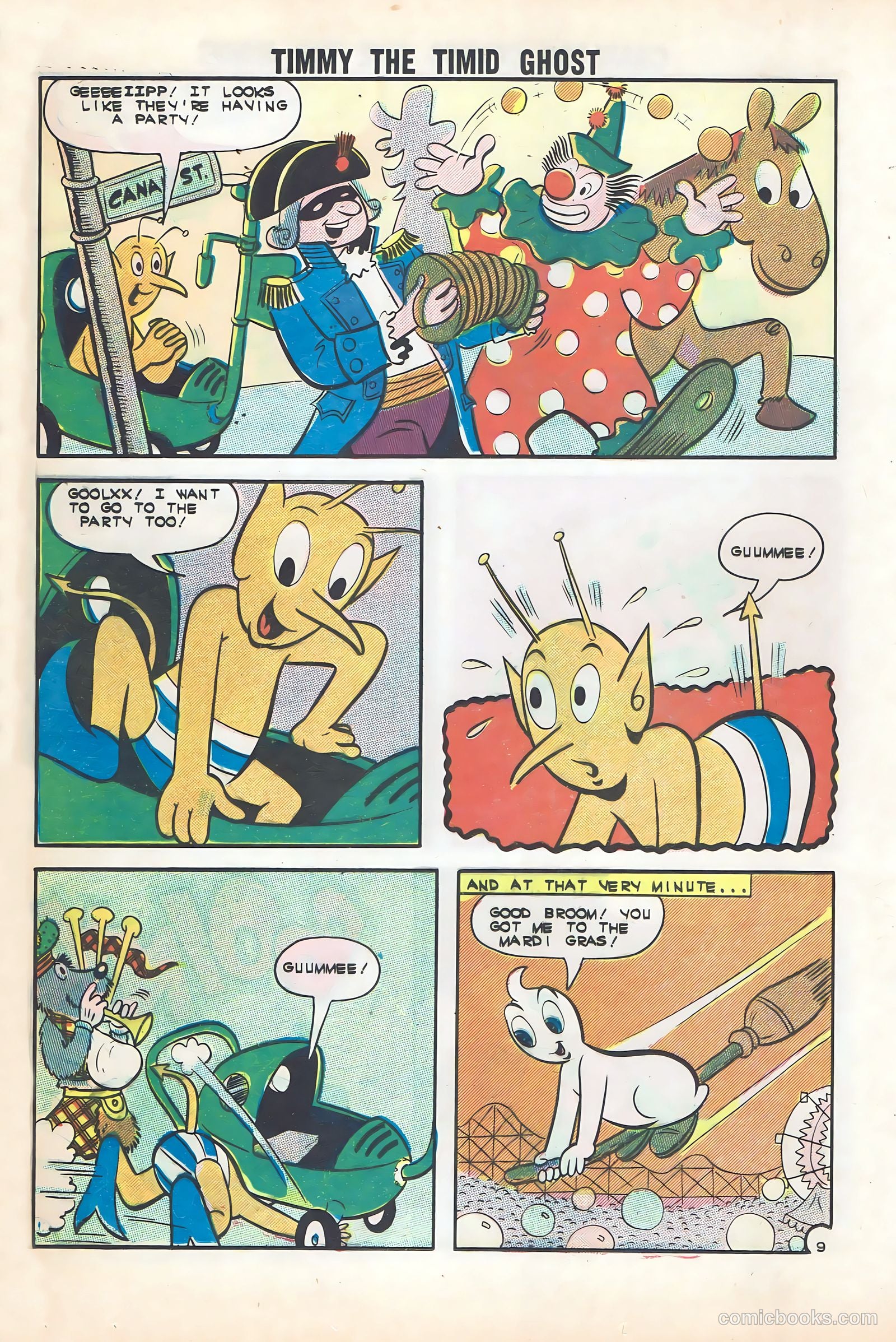 Timmy the Timid Ghost #35 (1962) — page 12 of 36
