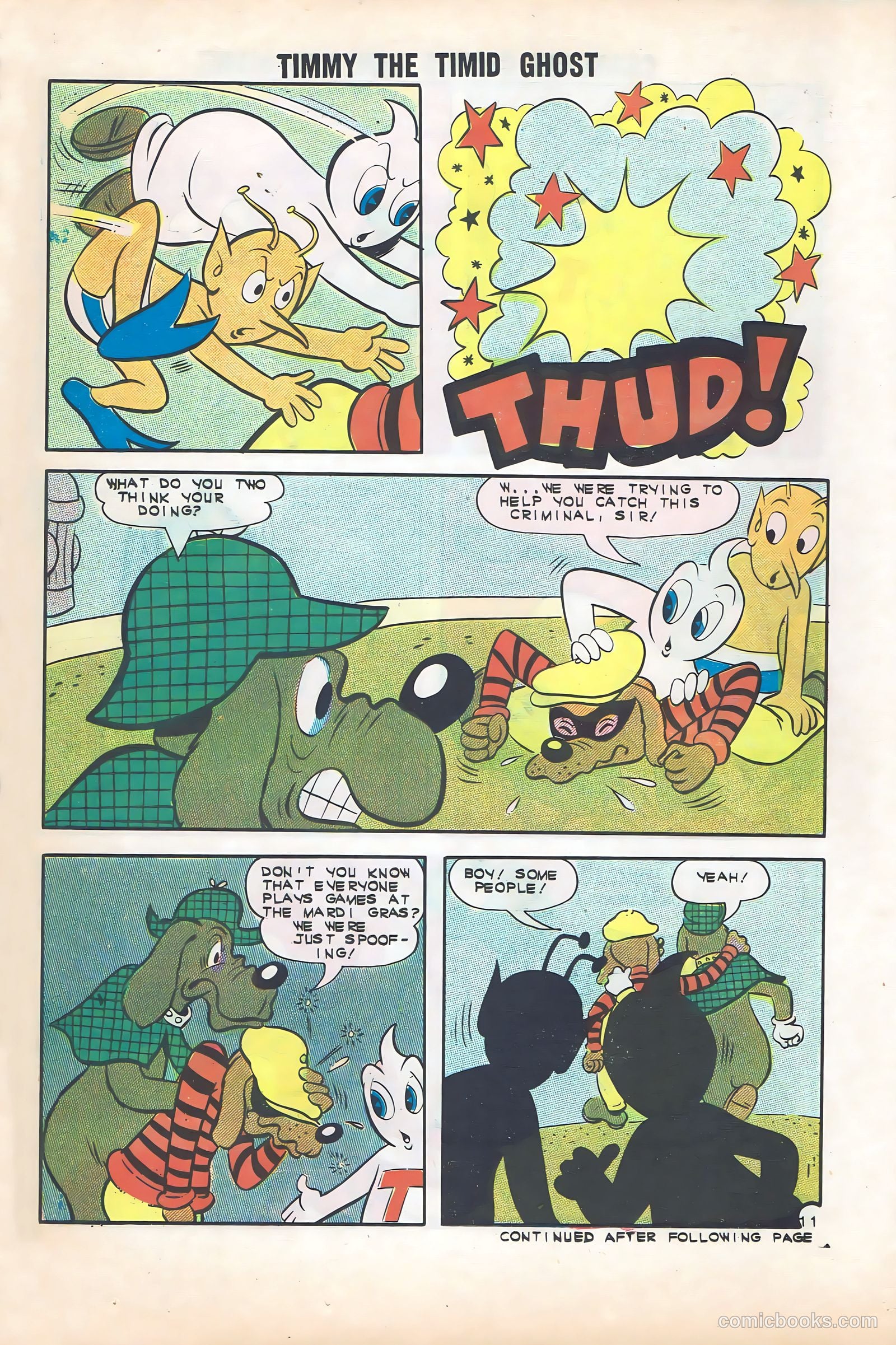 Timmy the Timid Ghost #35 (1962) — page 14 of 36