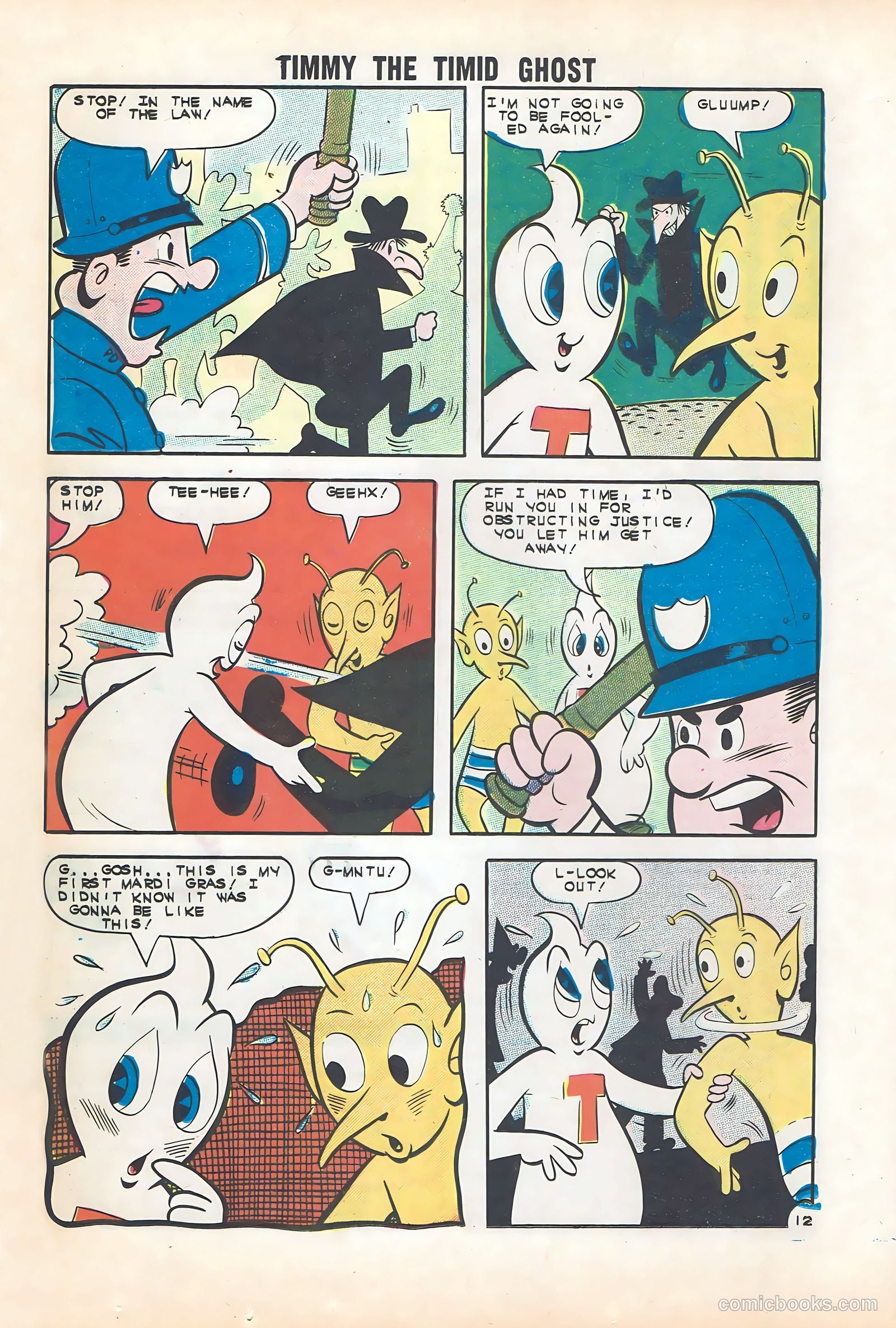 Timmy the Timid Ghost #35 (1962) — page 16 of 36