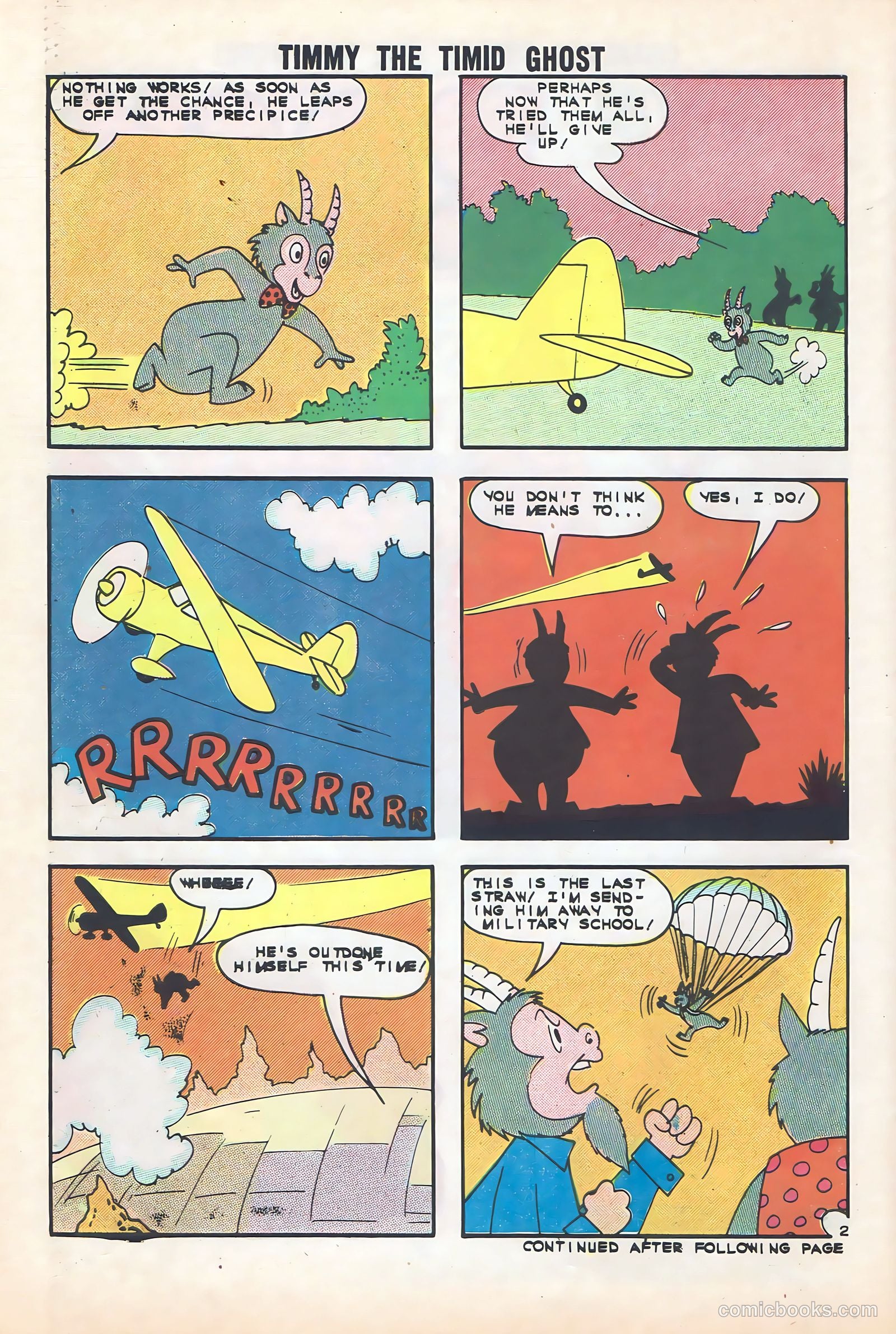 Timmy the Timid Ghost #35 (1962) — page 30 of 36