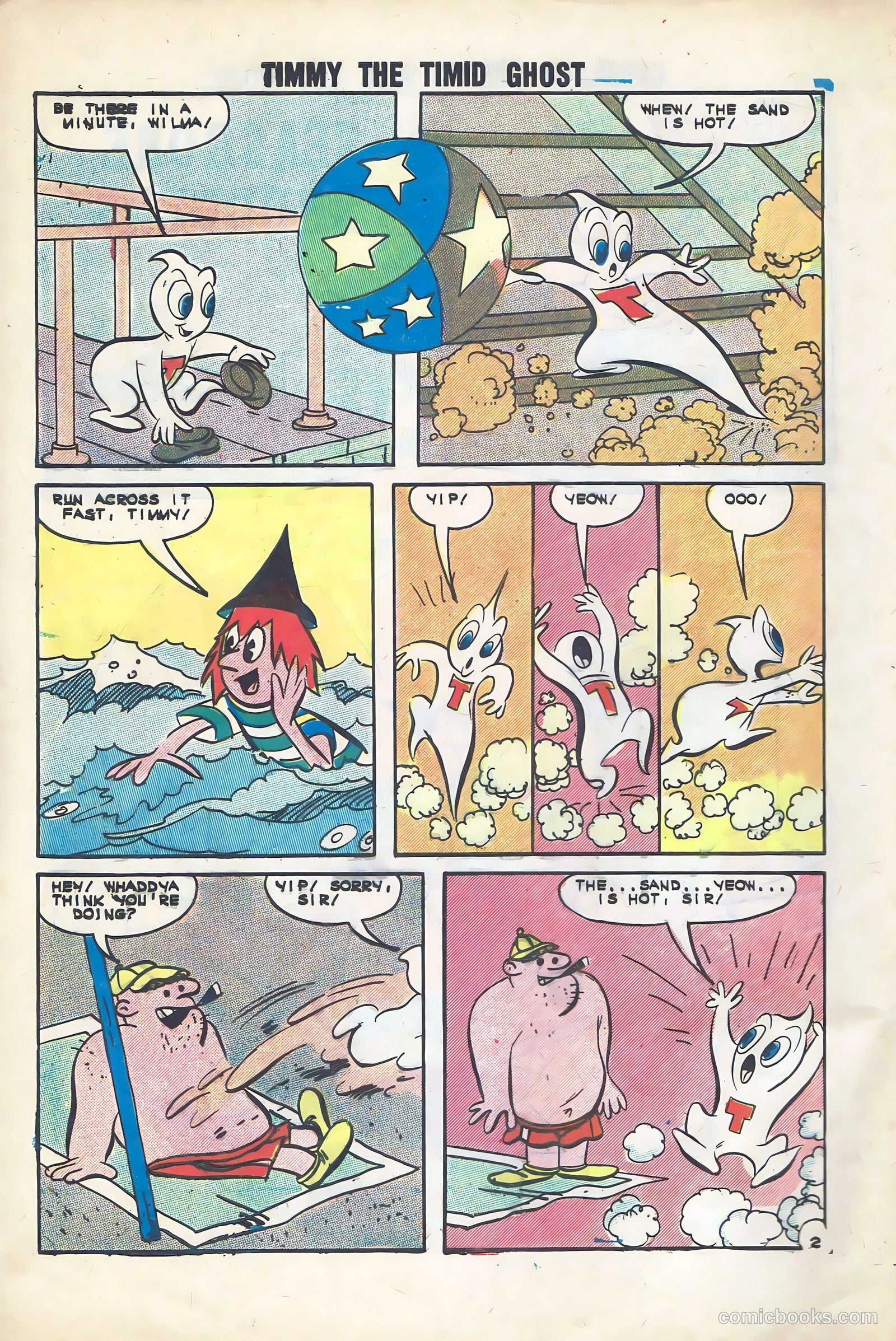 Timmy the Timid Ghost #36 (1963) — page 4 of 36