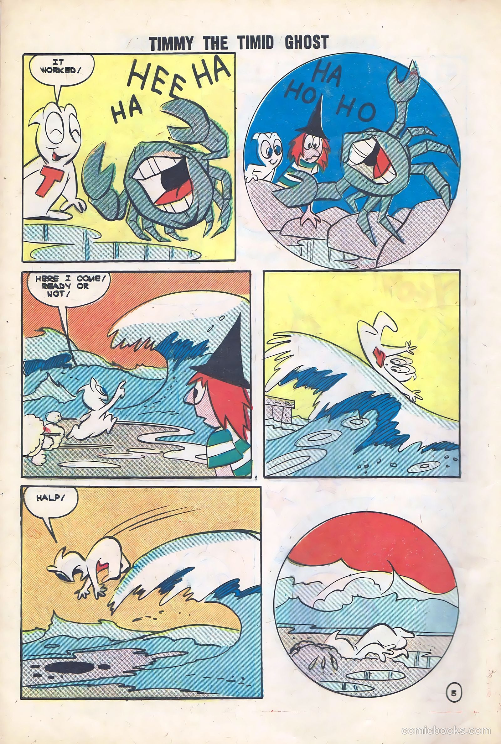 Timmy the Timid Ghost #36 (1963) — page 8 of 36