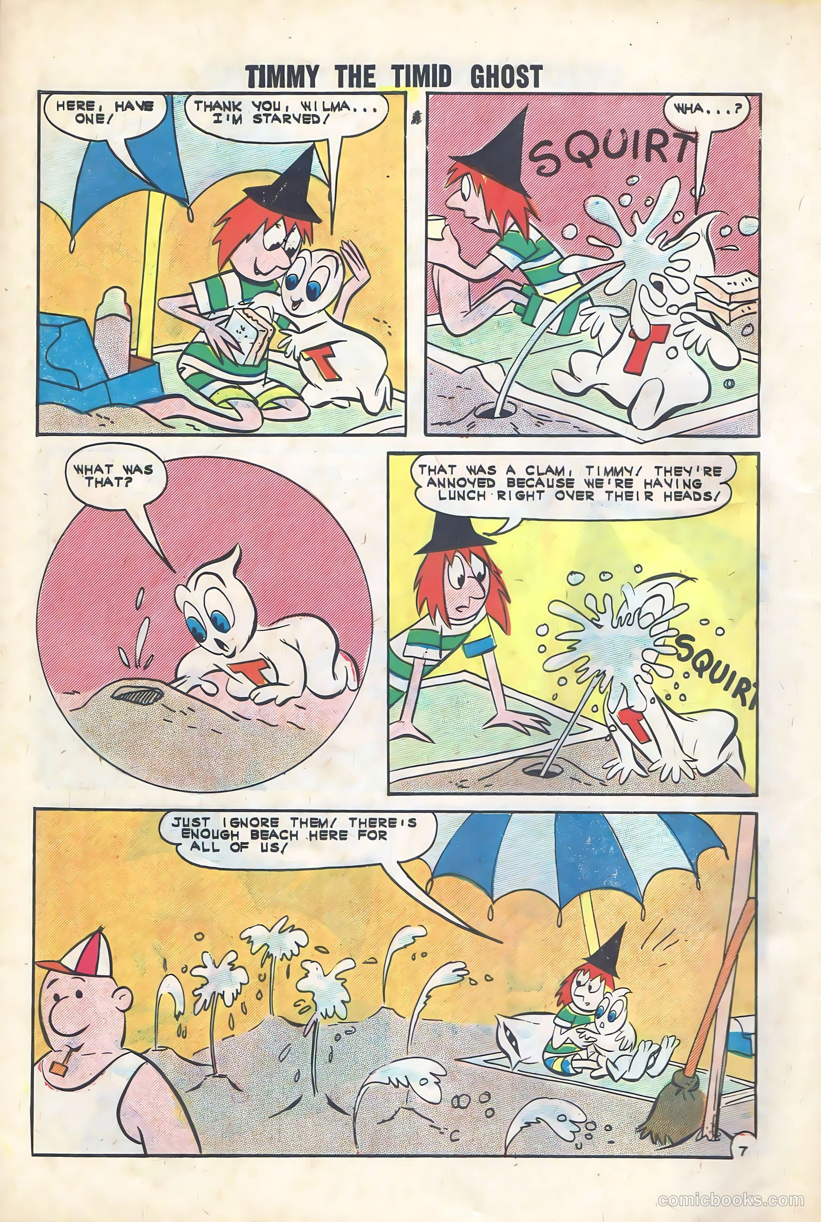 Timmy the Timid Ghost #36 (1963) — page 10 of 36