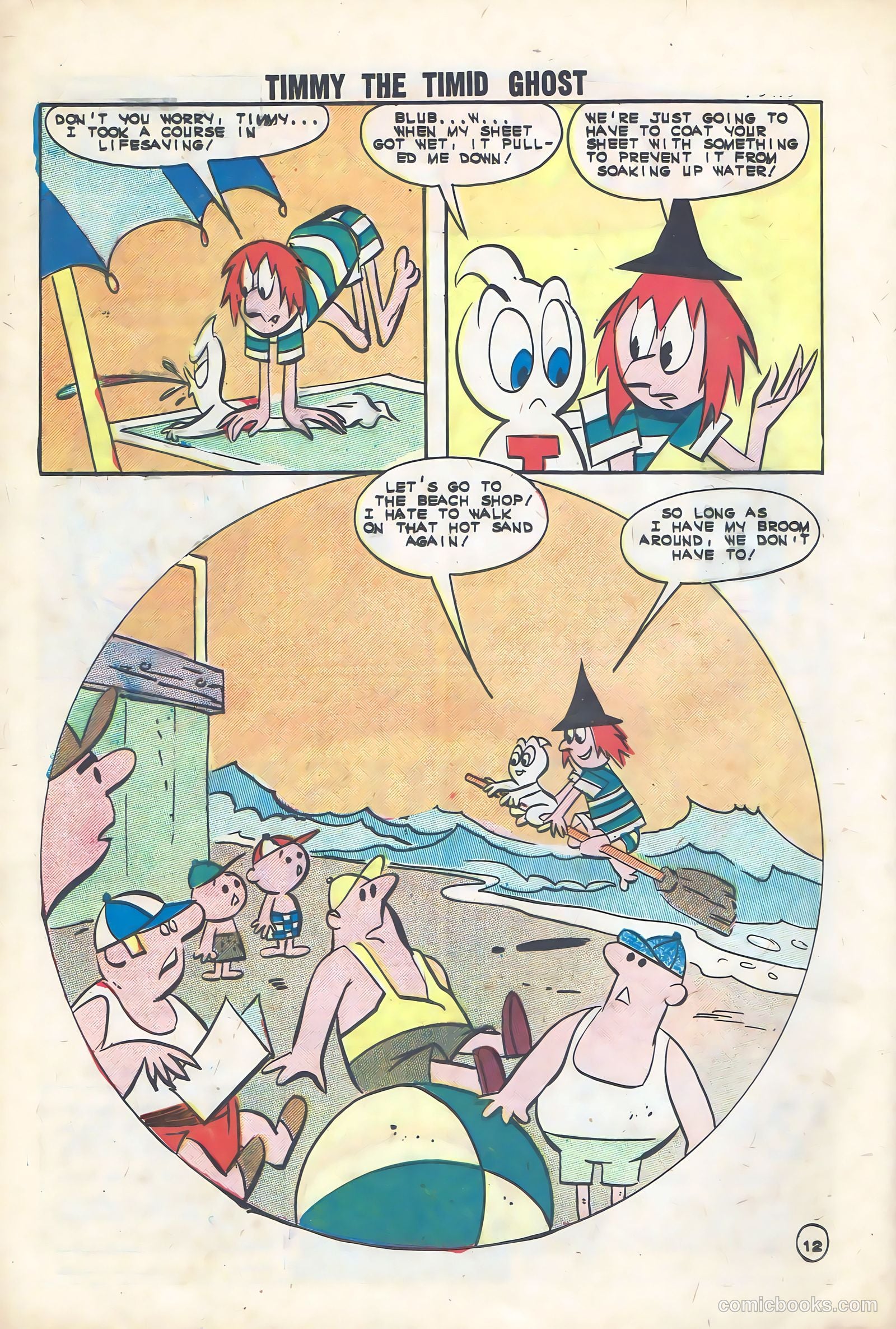 Timmy the Timid Ghost #36 (1963) — page 16 of 36