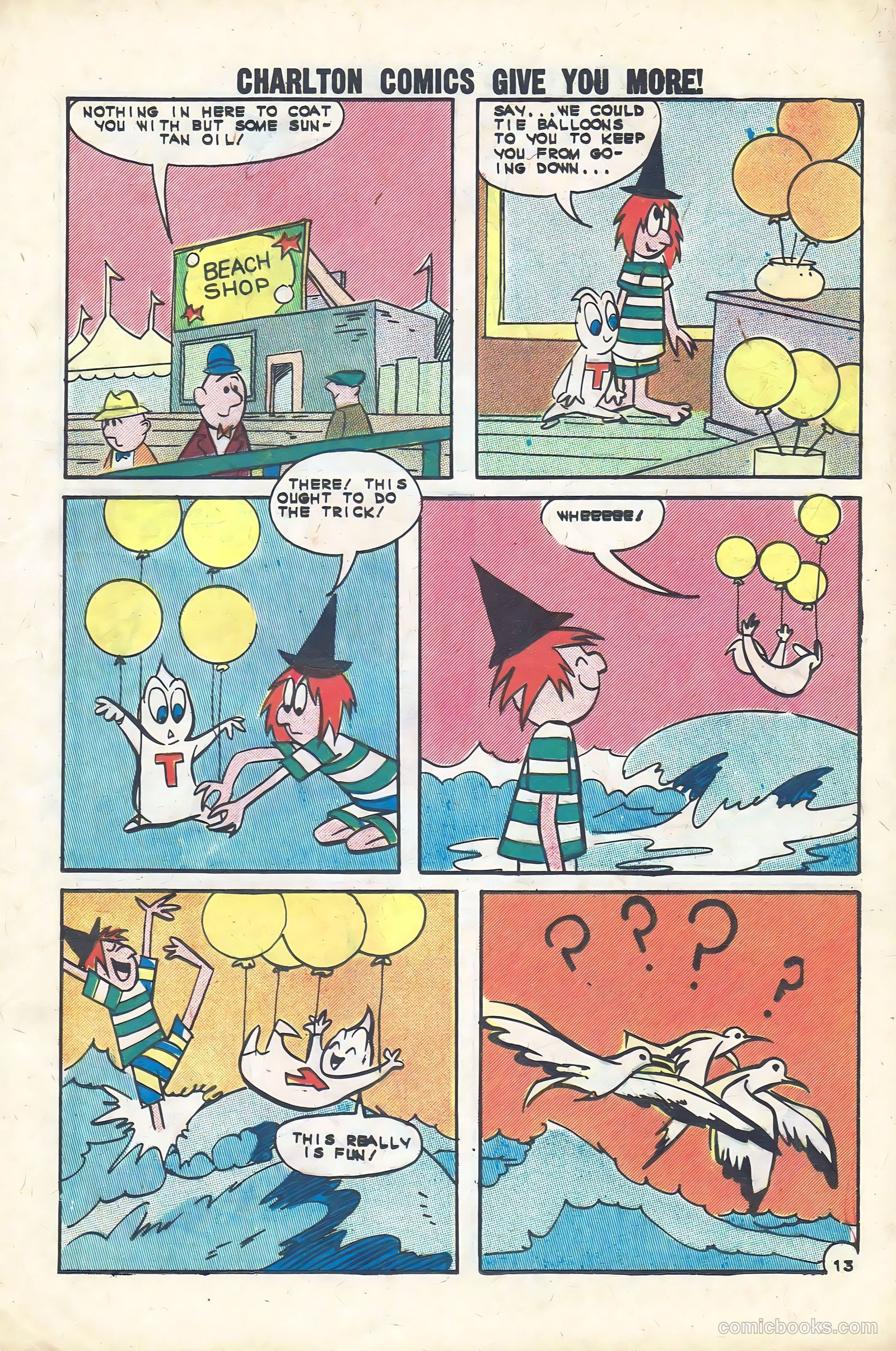 Timmy the Timid Ghost #36 (1963) — page 17 of 36
